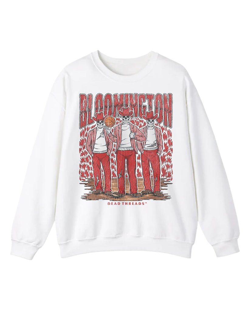 BLOOMINGTON BASKETBALL CREWNECK SWEATSHIRT – Sweatshirt – Dead Threads Apparel