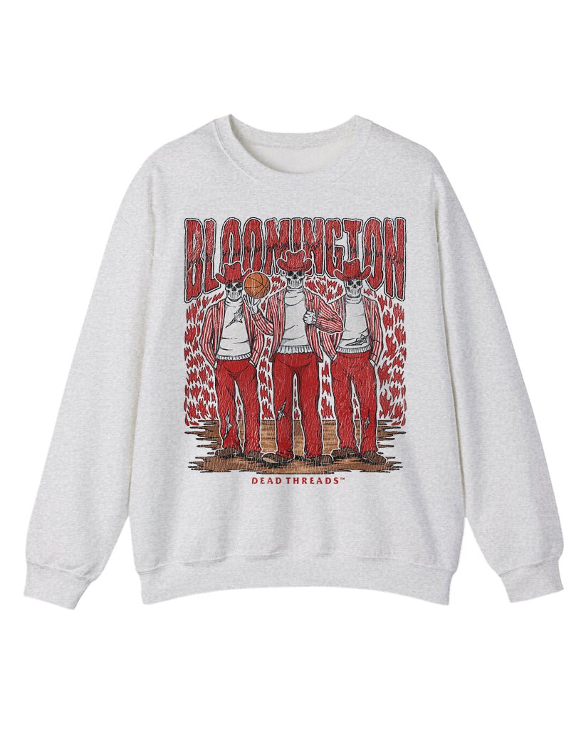 BLOOMINGTON BASKETBALL CREWNECK SWEATSHIRT – Sweatshirt – Dead Threads Apparel