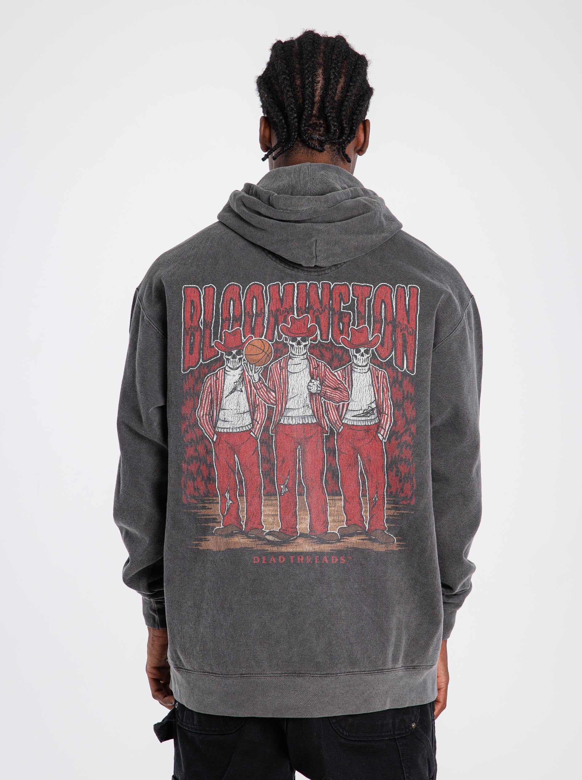 BLOOMINGTON BASKETBALL - “DT ESSENTIAL" HOODIE – Hoodie – Dead Threads Apparel