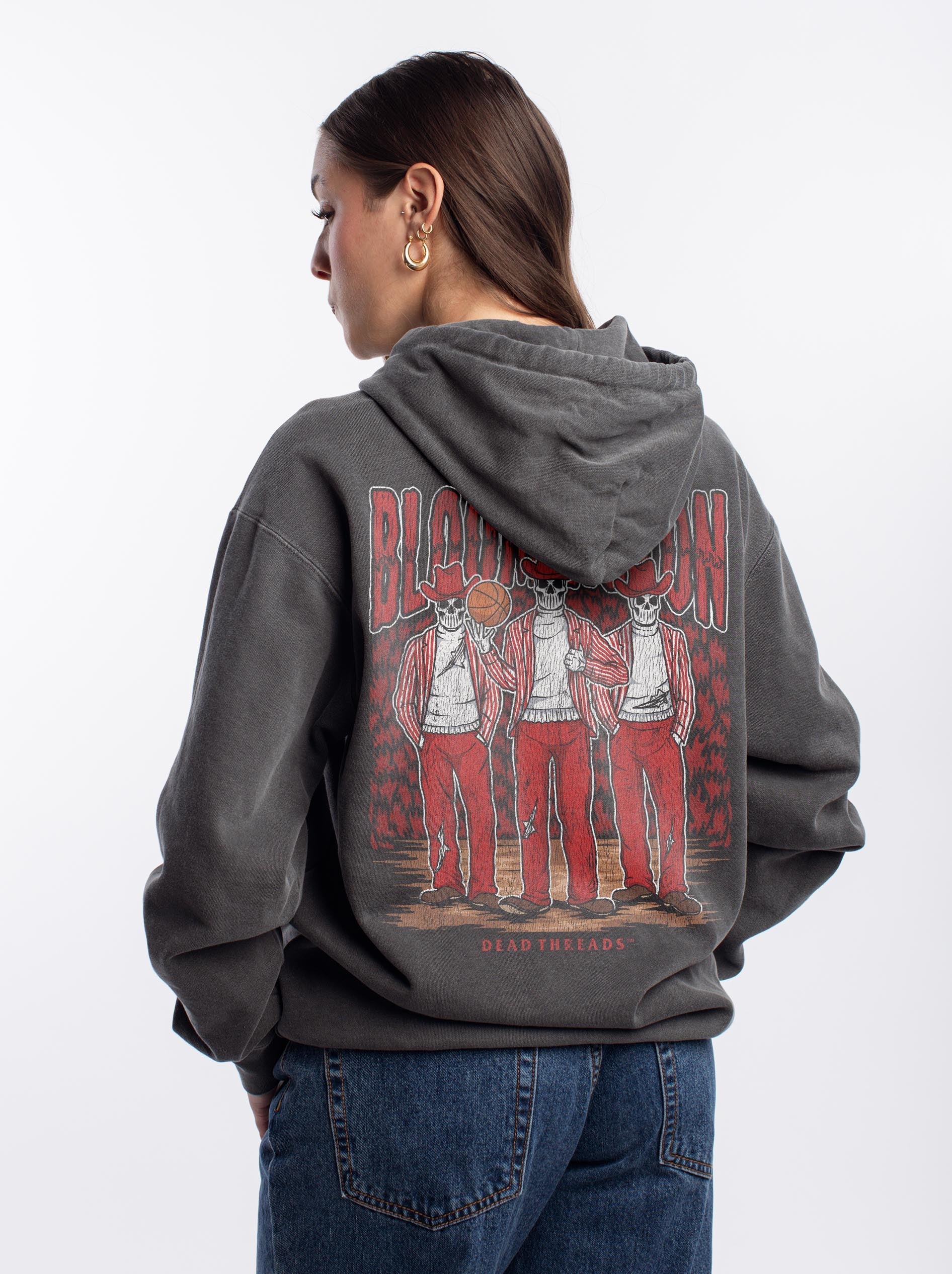BLOOMINGTON BASKETBALL - “DT ESSENTIAL" HOODIE – Hoodie – Dead Threads Apparel