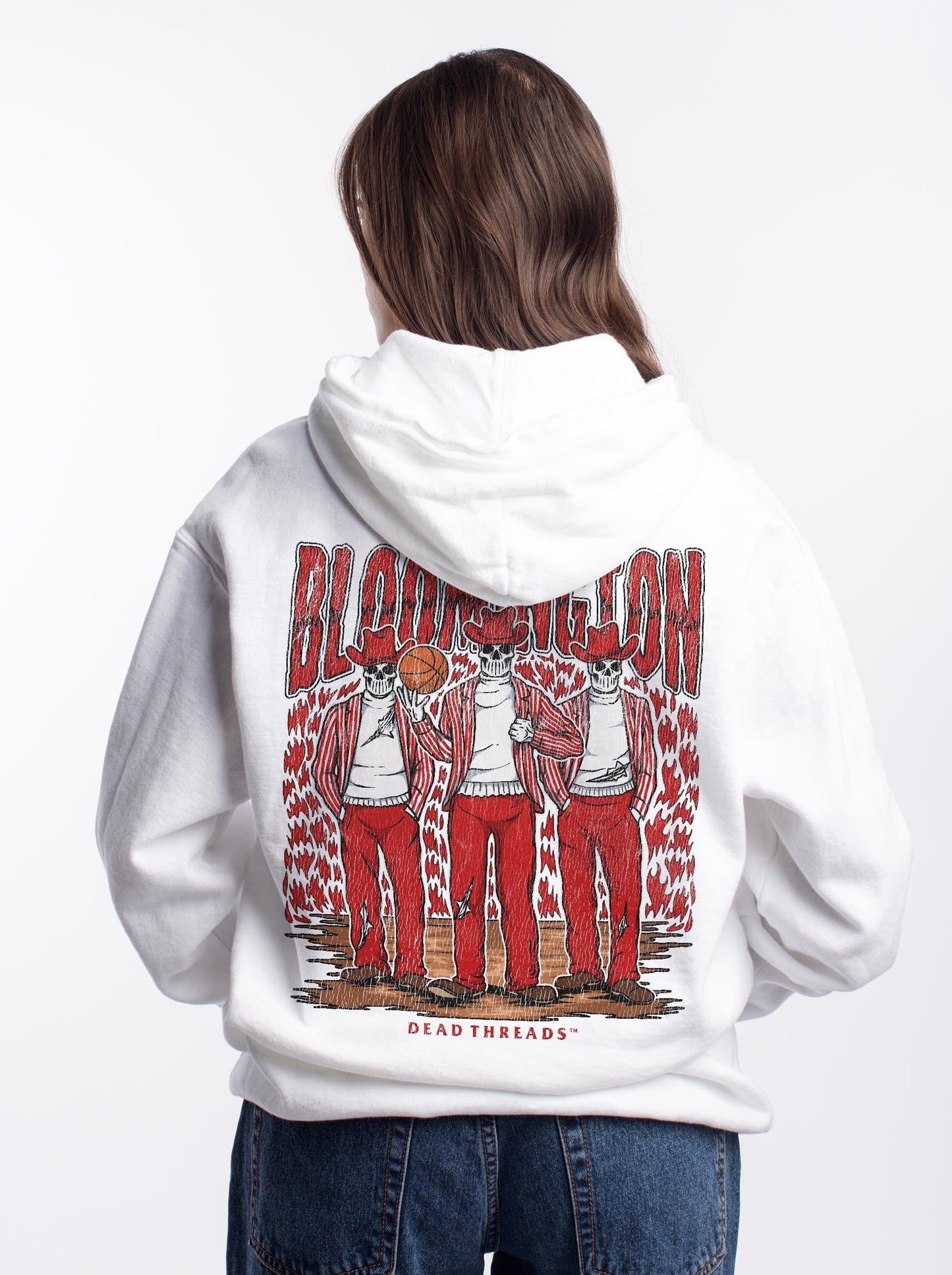 BLOOMINGTON BASKETBALL - “DT ESSENTIAL" HOODIE – Hoodie – Dead Threads Apparel