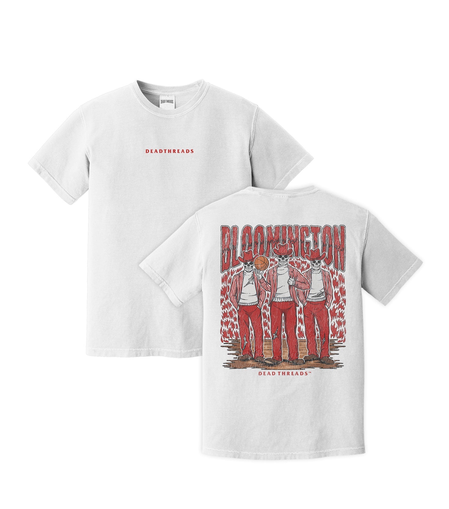 BLOOMINGTON BASKETBALL - “DT ESSENTIAL" PREMIUM T - SHIRT – T-Shirt – Dead Threads Apparel