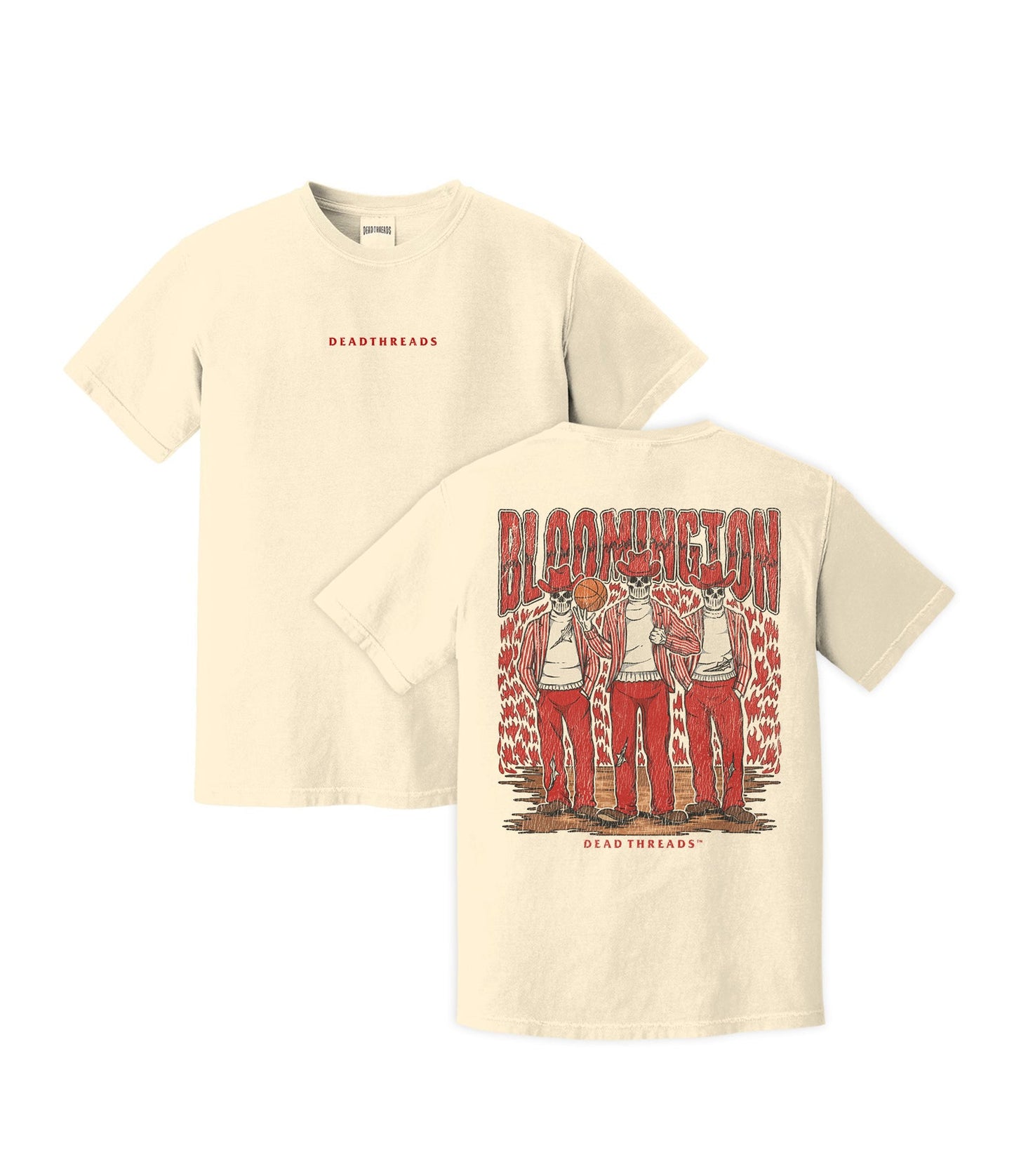BLOOMINGTON BASKETBALL - “DT ESSENTIAL" PREMIUM T - SHIRT – T-Shirt – Dead Threads Apparel