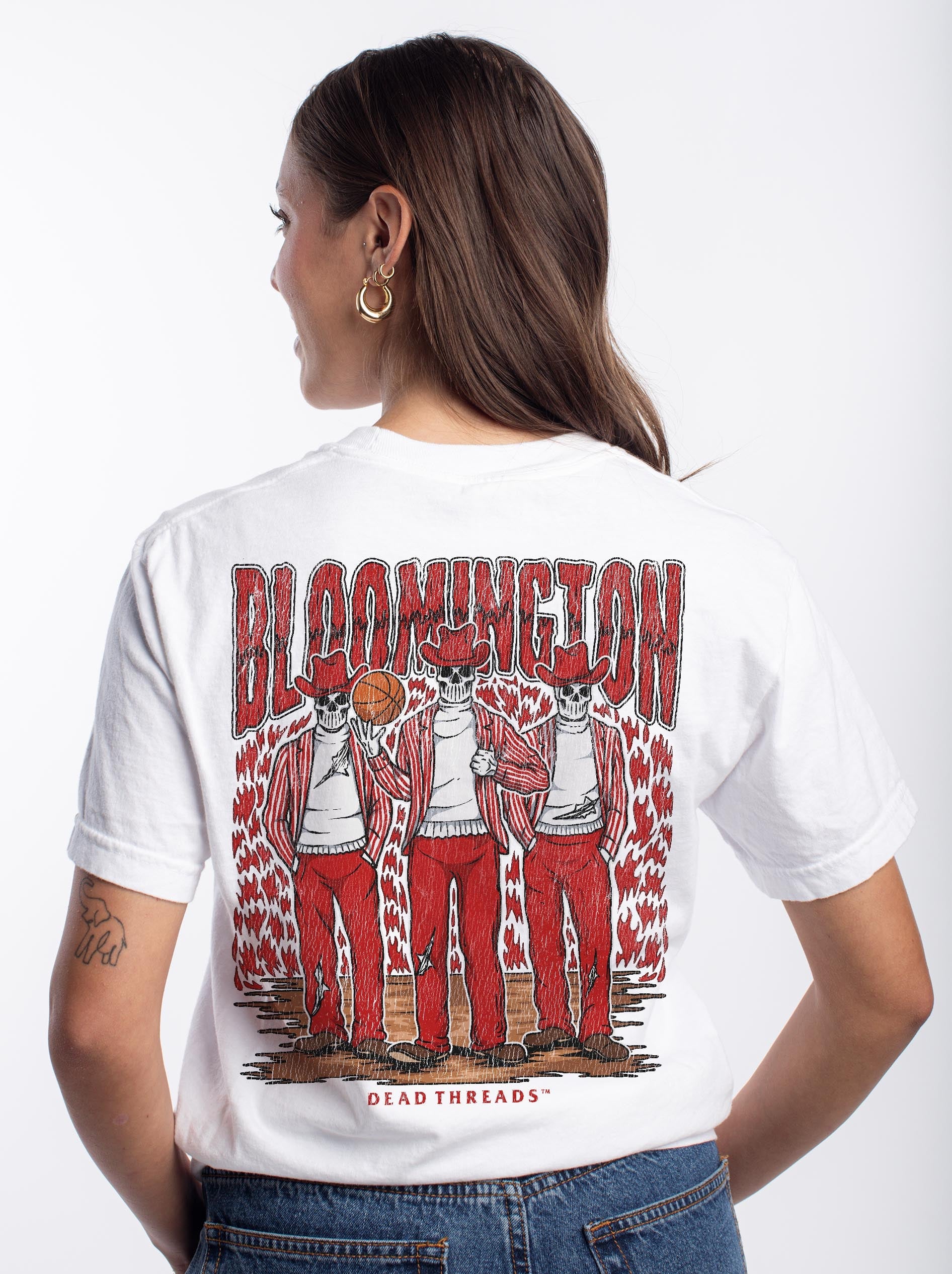 BLOOMINGTON BASKETBALL - “DT ESSENTIAL" PREMIUM T - SHIRT – T-Shirt – Dead Threads Apparel