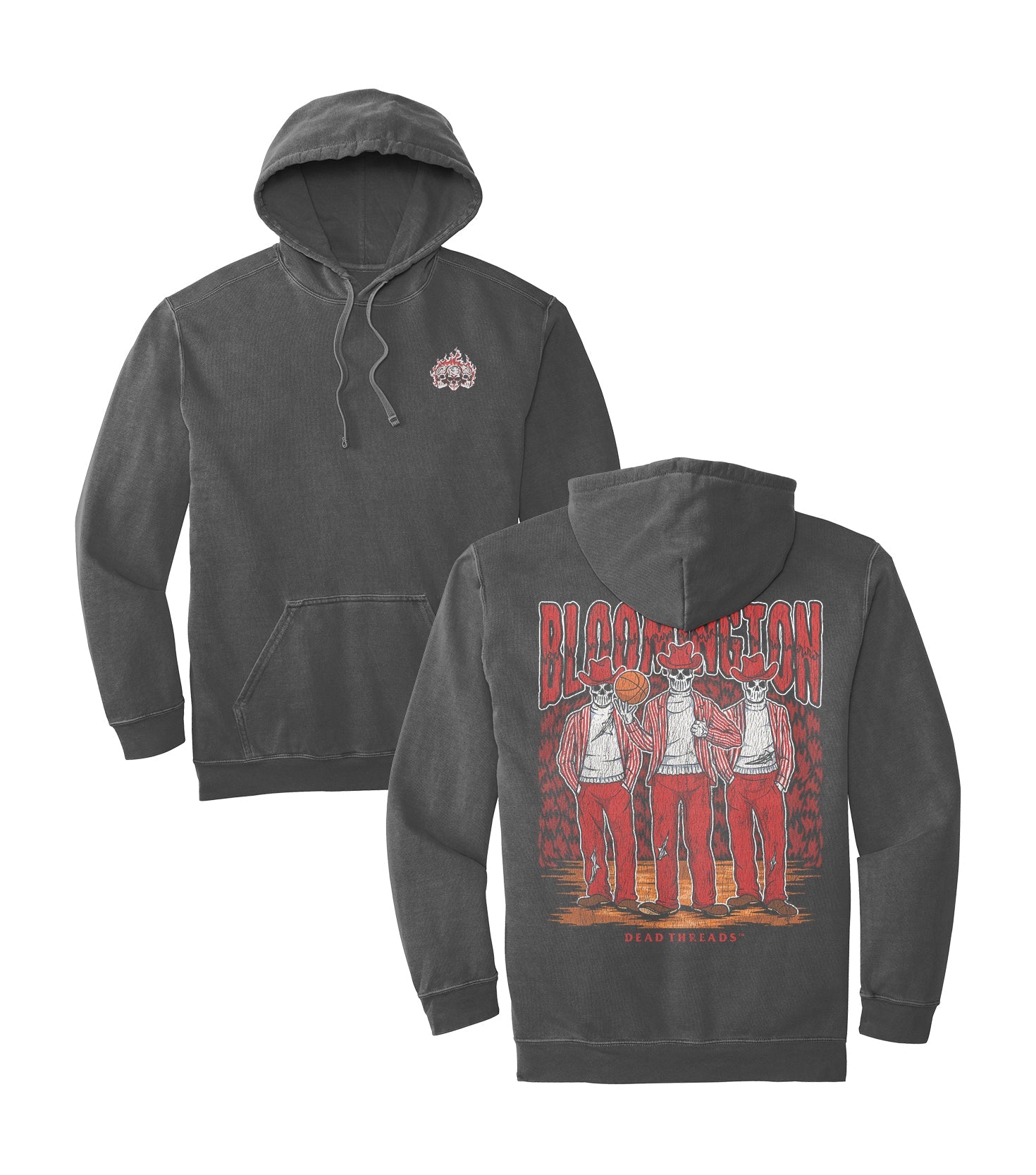BLOOMINGTON BASKETBALL - HOODIE – Hoodie – Dead Threads Apparel