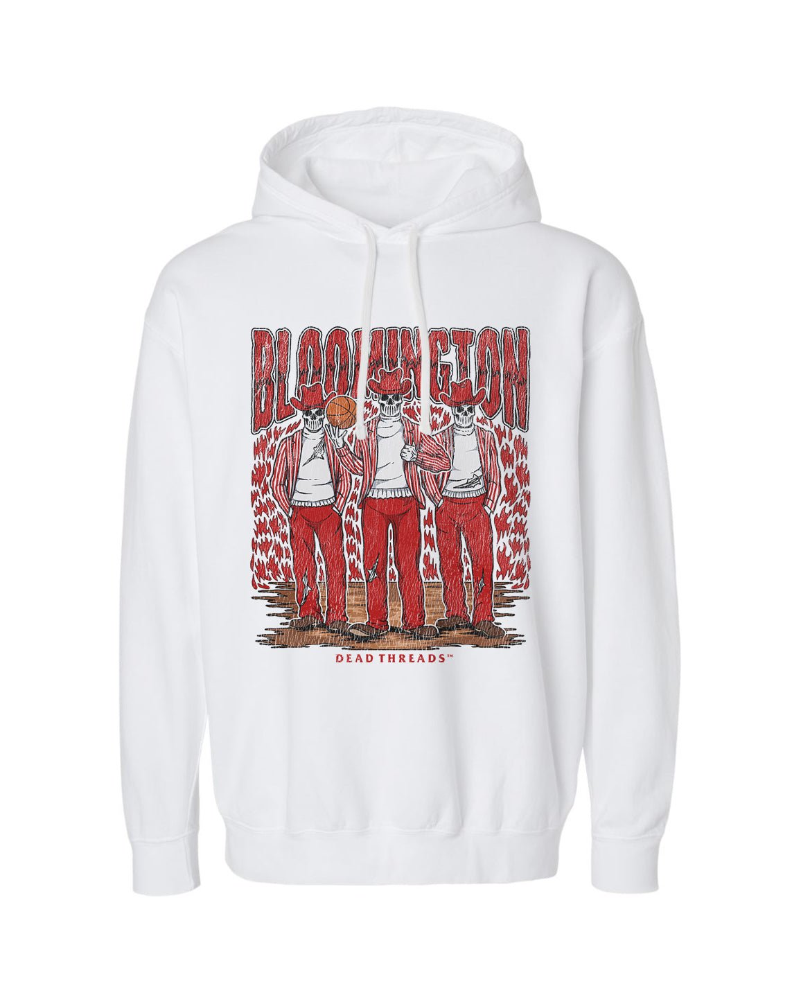BLOOMINGTON BASKETBALL - LIGHTWEIGHT HOODIE – Lightweight – Dead Threads Apparel