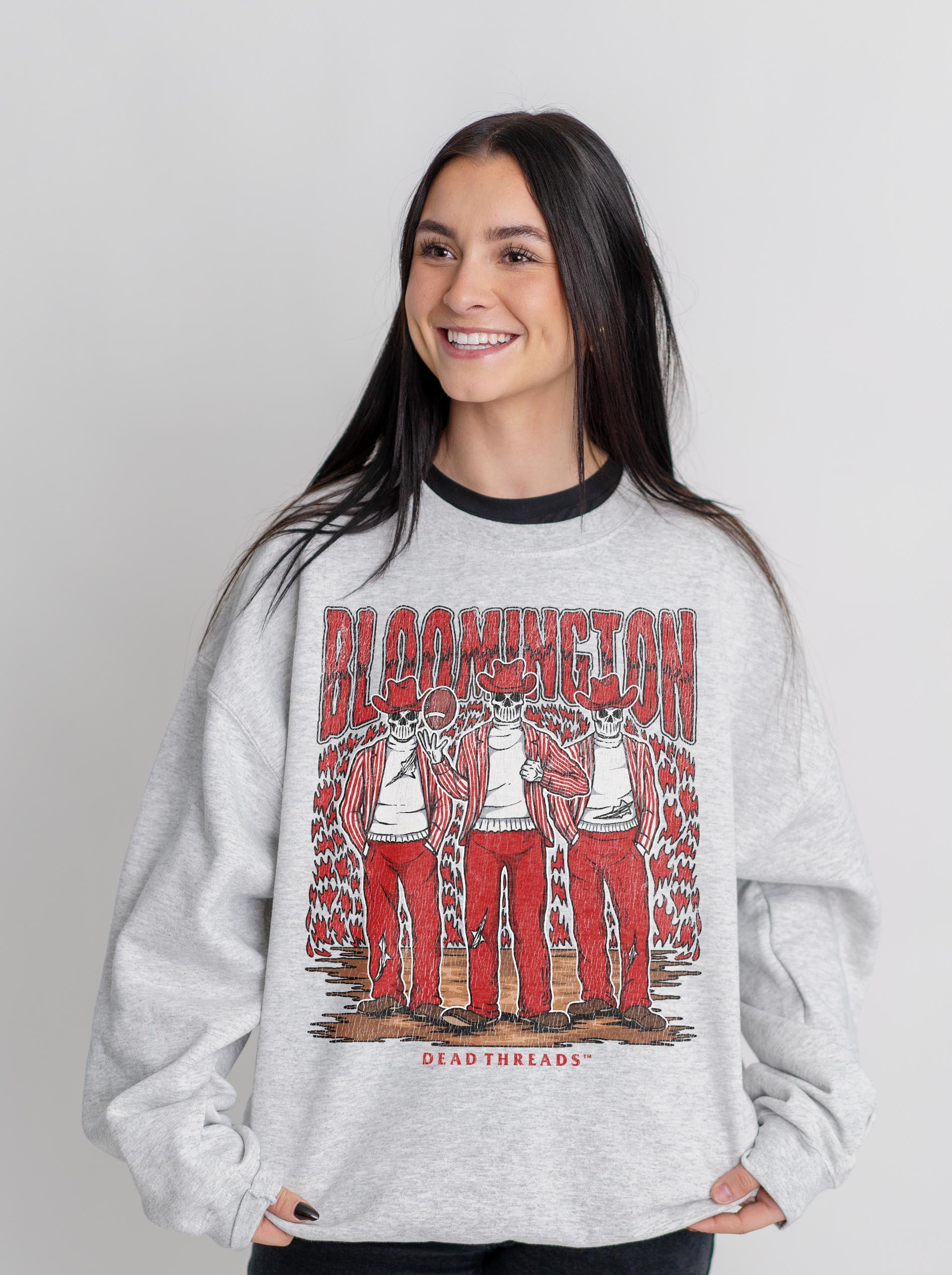 BLOOMINGTON FOOTBALL CREWNECK SWEATSHIRT – Sweatshirt – Dead Threads Apparel