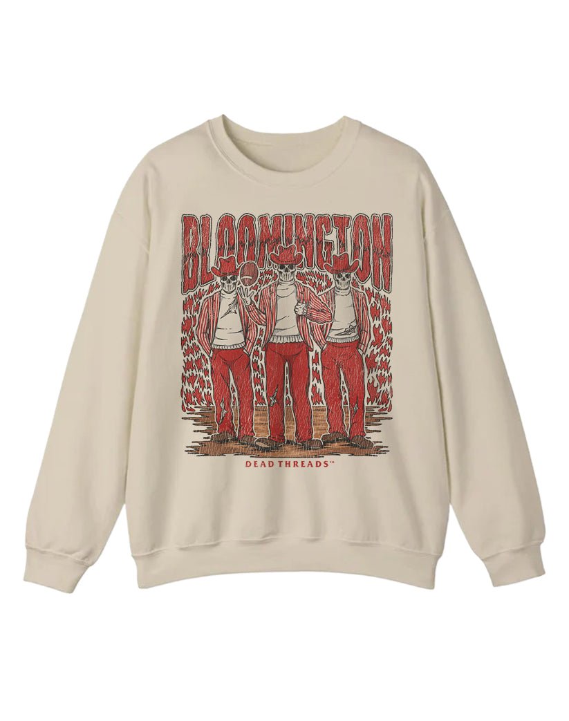 BLOOMINGTON FOOTBALL CREWNECK SWEATSHIRT – Sweatshirt – Dead Threads Apparel