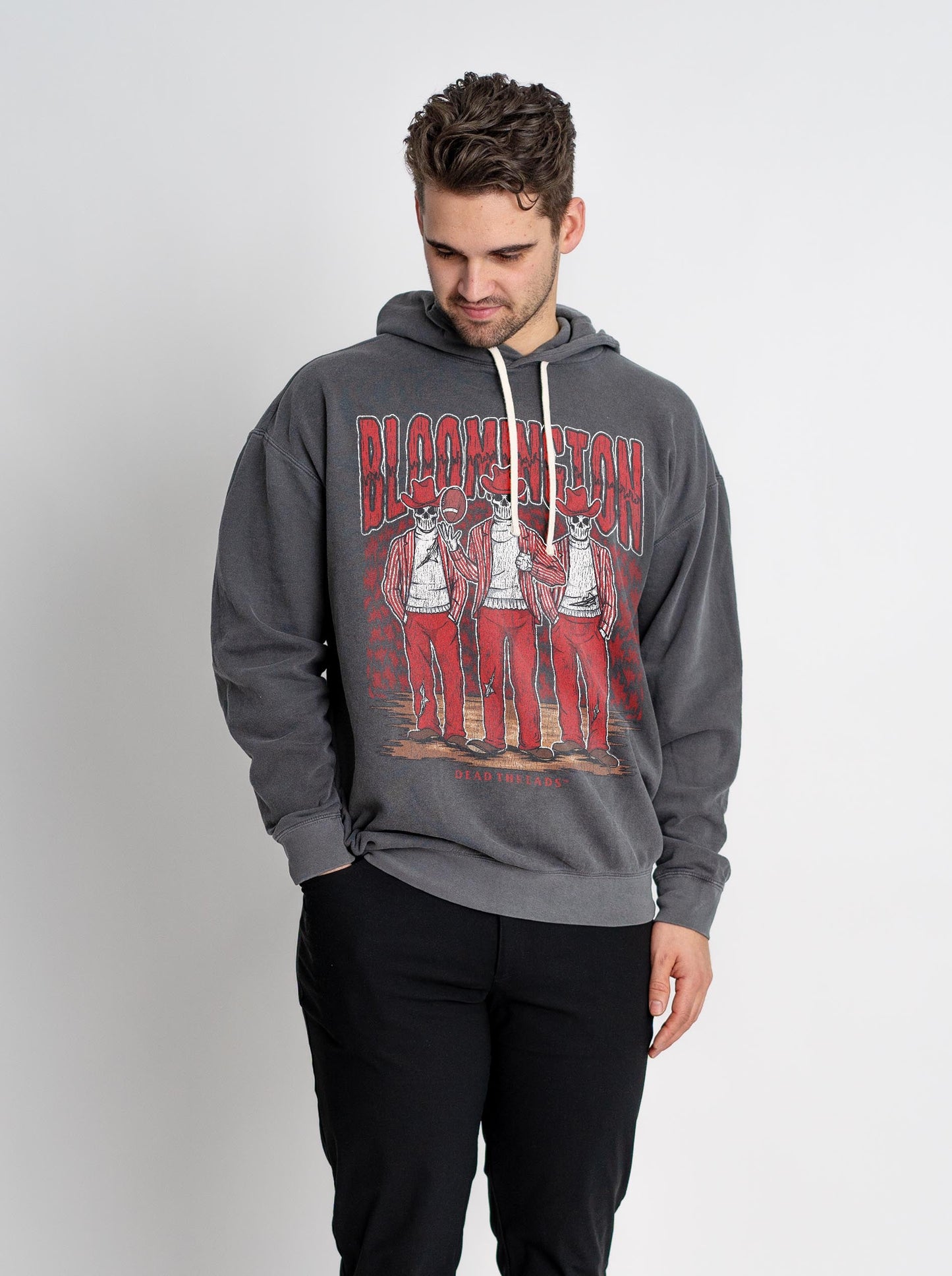 BLOOMINGTON FOOTBALL - LIGHTWEIGHT HOODIE – Lightweight – Dead Threads Apparel