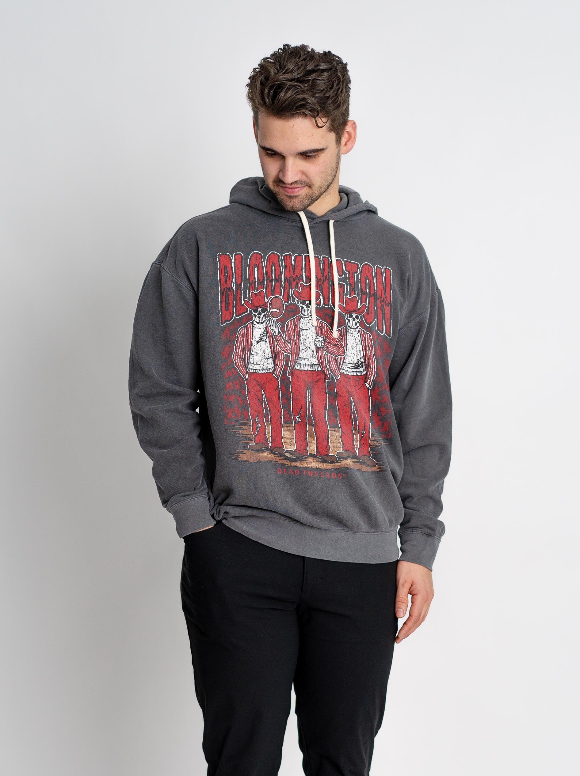 BLOOMINGTON FOOTBALL - LIGHTWEIGHT HOODIE – Lightweight – Dead Threads Apparel