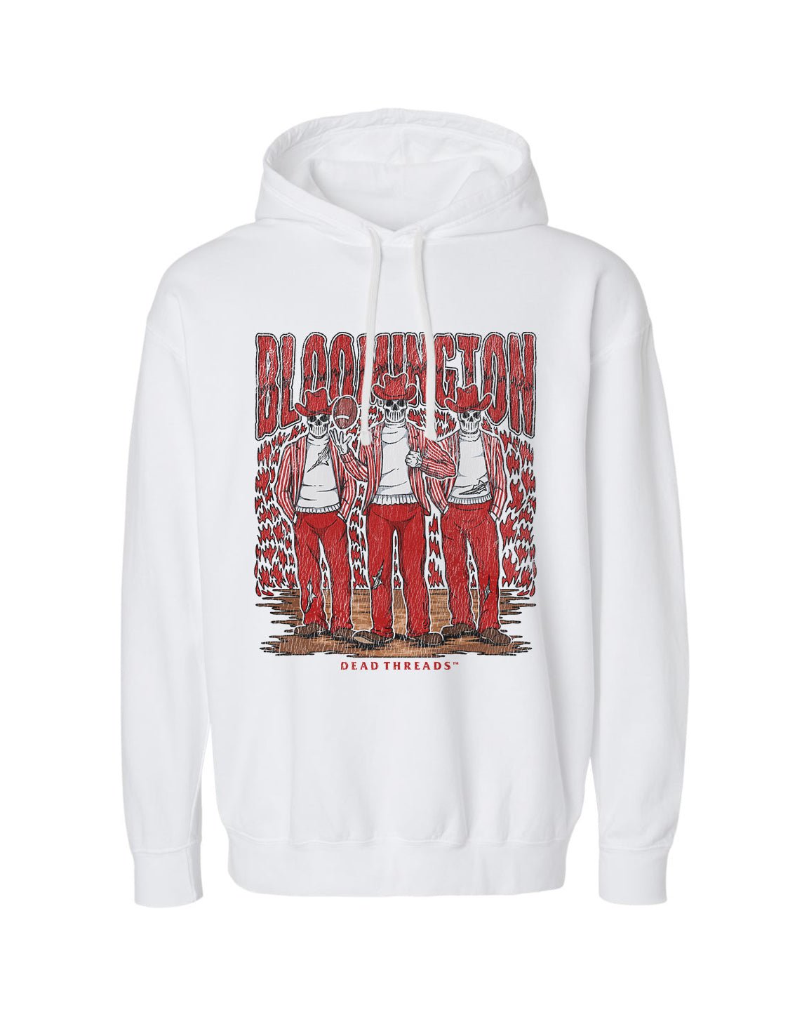 BLOOMINGTON FOOTBALL - LIGHTWEIGHT HOODIE – Lightweight – Dead Threads Apparel