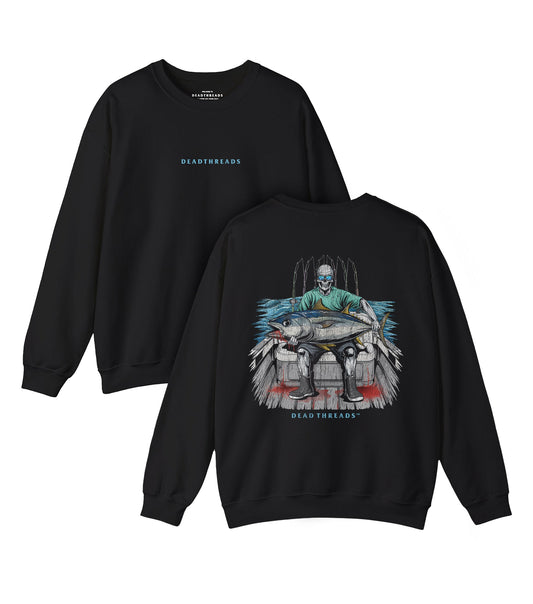 BLUEFIN BLOODBATH - “DT ESSENTIAL" CREWNECK SWEATSHIRT – Sweatshirt – Dead Threads Apparel