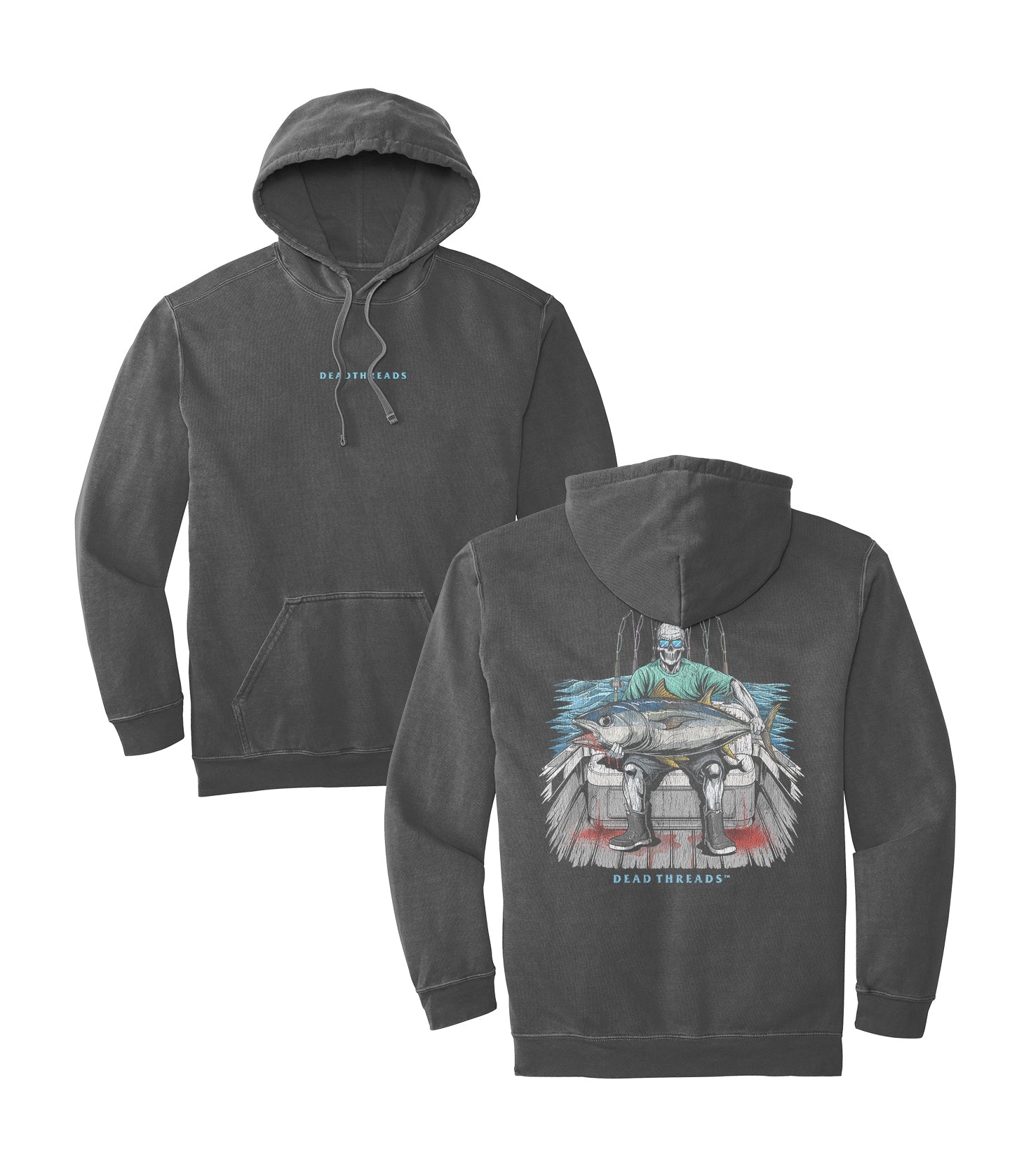 BLUEFIN BLOODBATH - “DT ESSENTIAL" HOODIE – Hoodie – Dead Threads Apparel