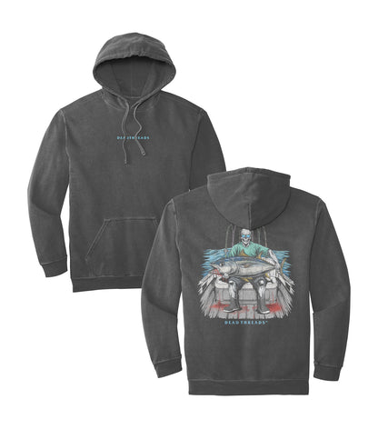 BLUEFIN BLOODBATH - “DT ESSENTIAL" HOODIE – Hoodie – Dead Threads Apparel