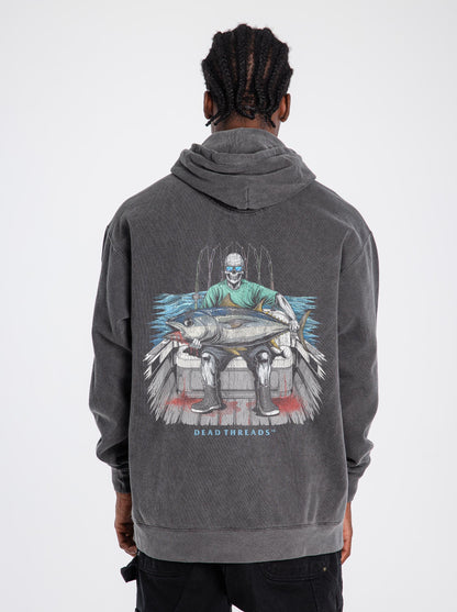 BLUEFIN BLOODBATH - “DT ESSENTIAL" HOODIE – Hoodie – Dead Threads Apparel