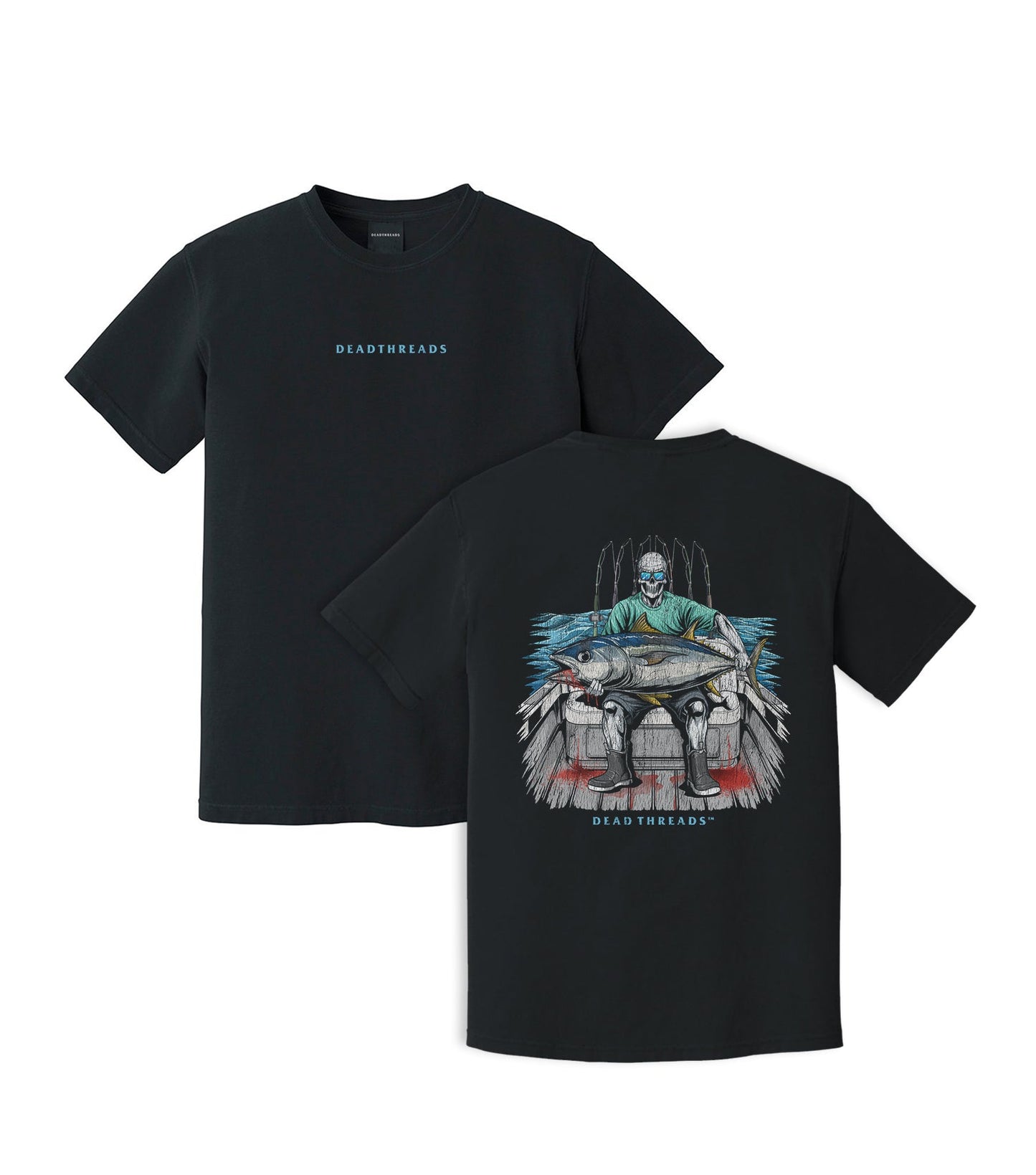 BLUEFIN BLOODBATH - “DT ESSENTIAL" PREMIUM T - SHIRT – T-Shirt – Dead Threads Apparel
