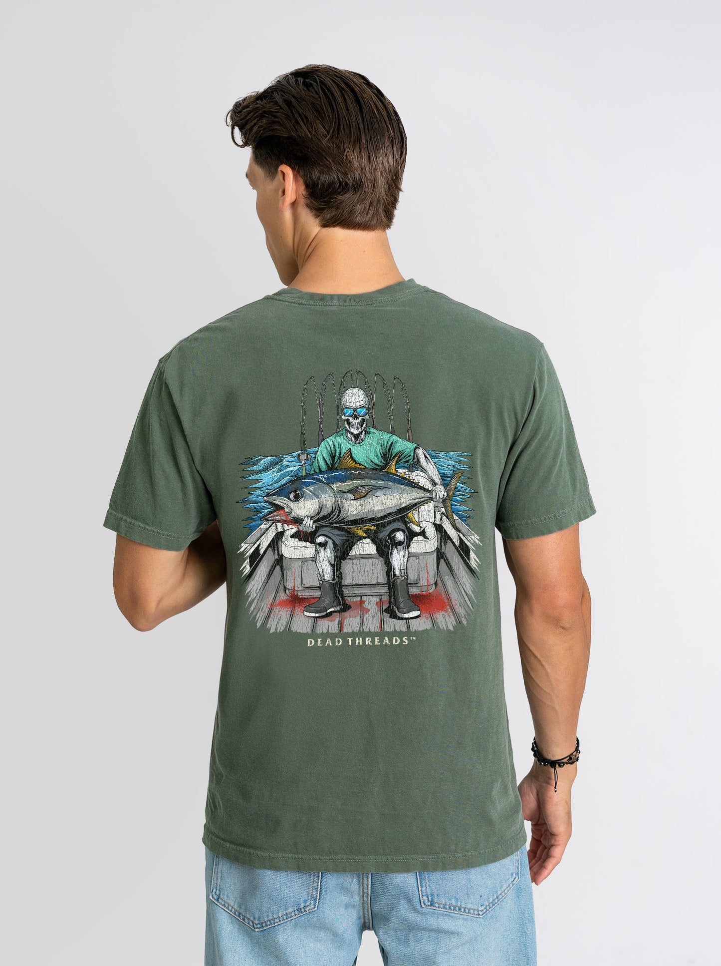 BLUEFIN BLOODBATH - “DT ESSENTIAL" PREMIUM T - SHIRT – T-Shirt – Dead Threads Apparel