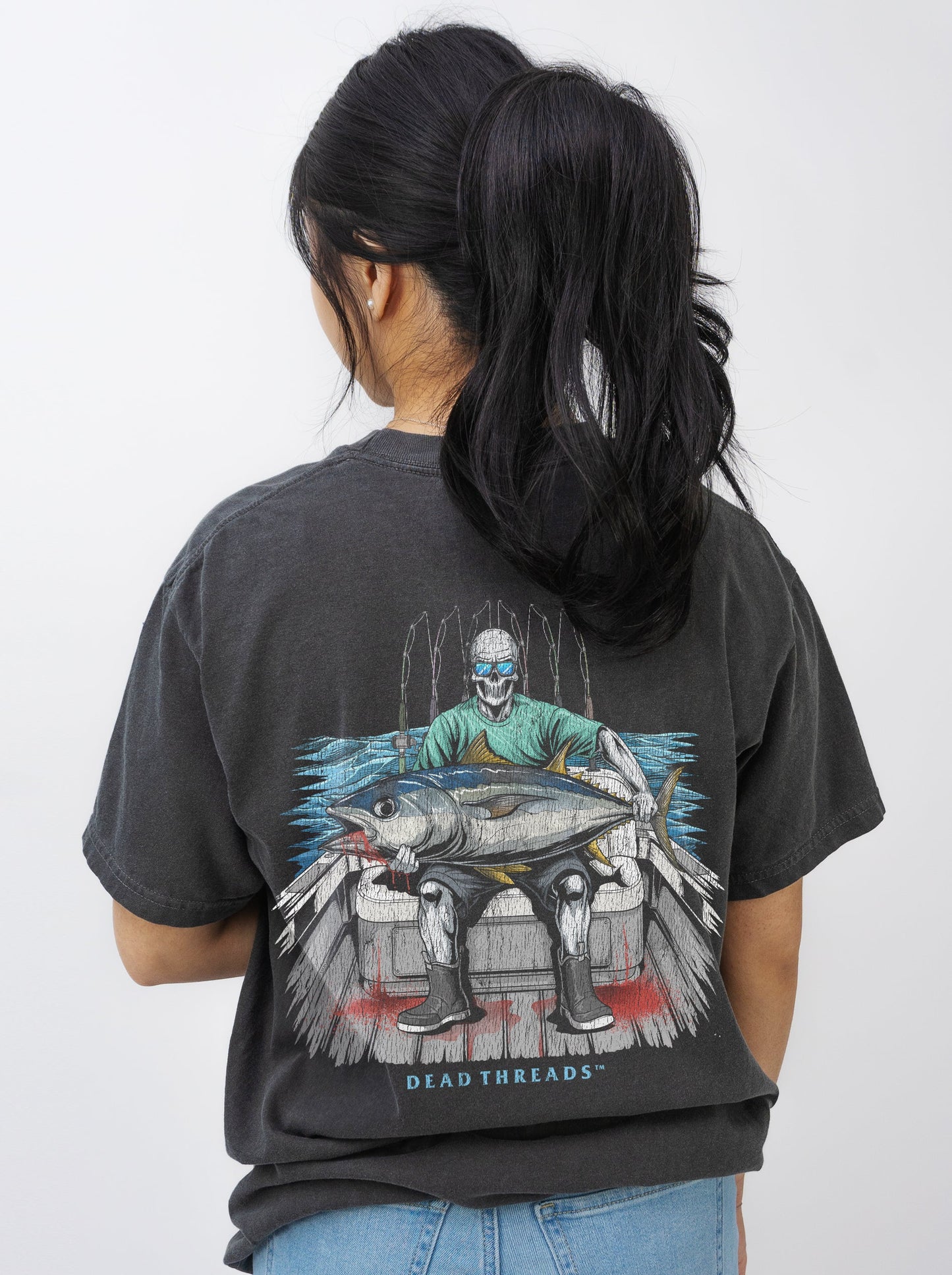 BLUEFIN BLOODBATH - “DT ESSENTIAL" PREMIUM T - SHIRT – T-Shirt – Dead Threads Apparel