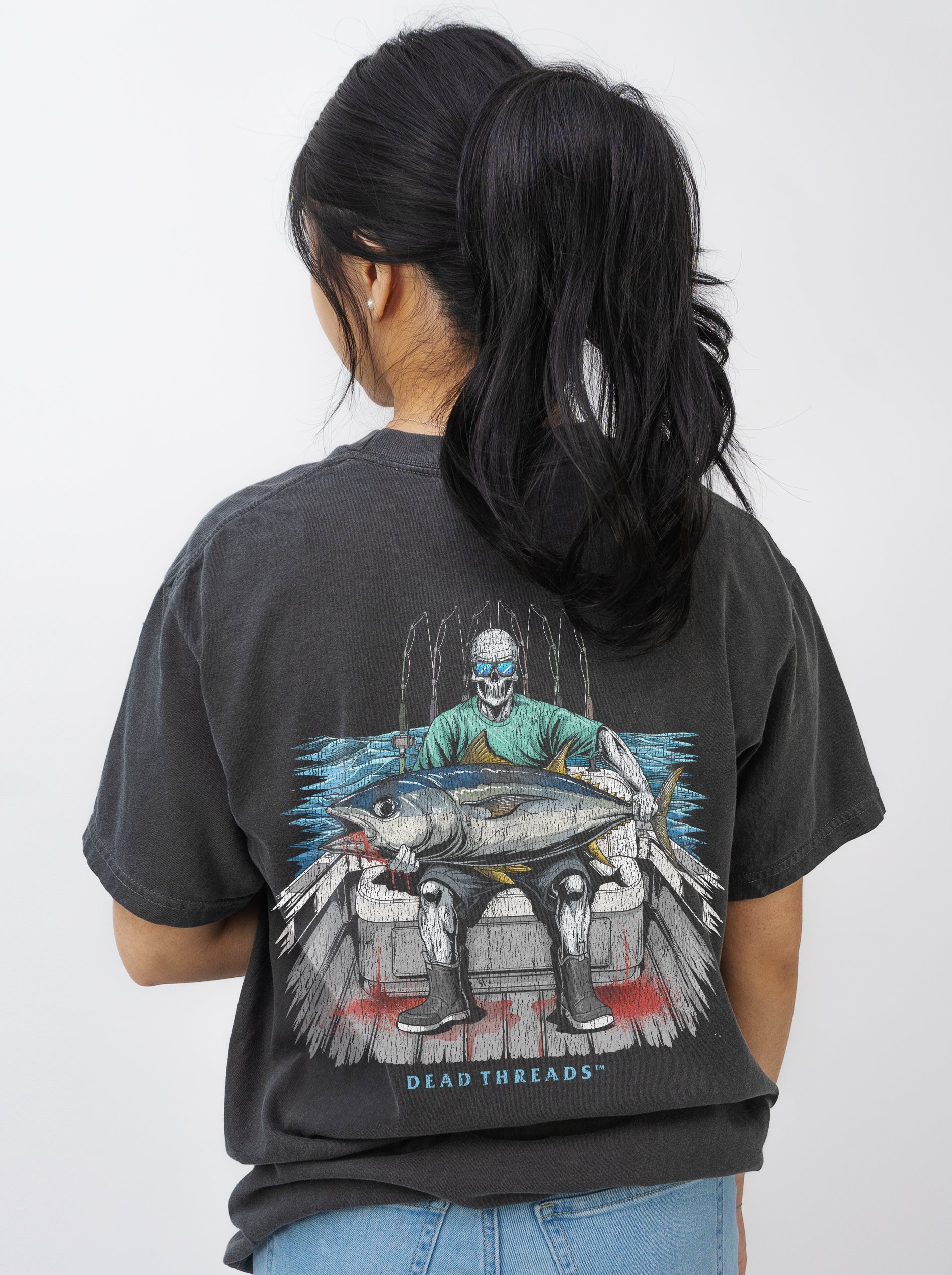 BLUEFIN BLOODBATH - “DT ESSENTIAL" PREMIUM T - SHIRT – T-Shirt – Dead Threads Apparel