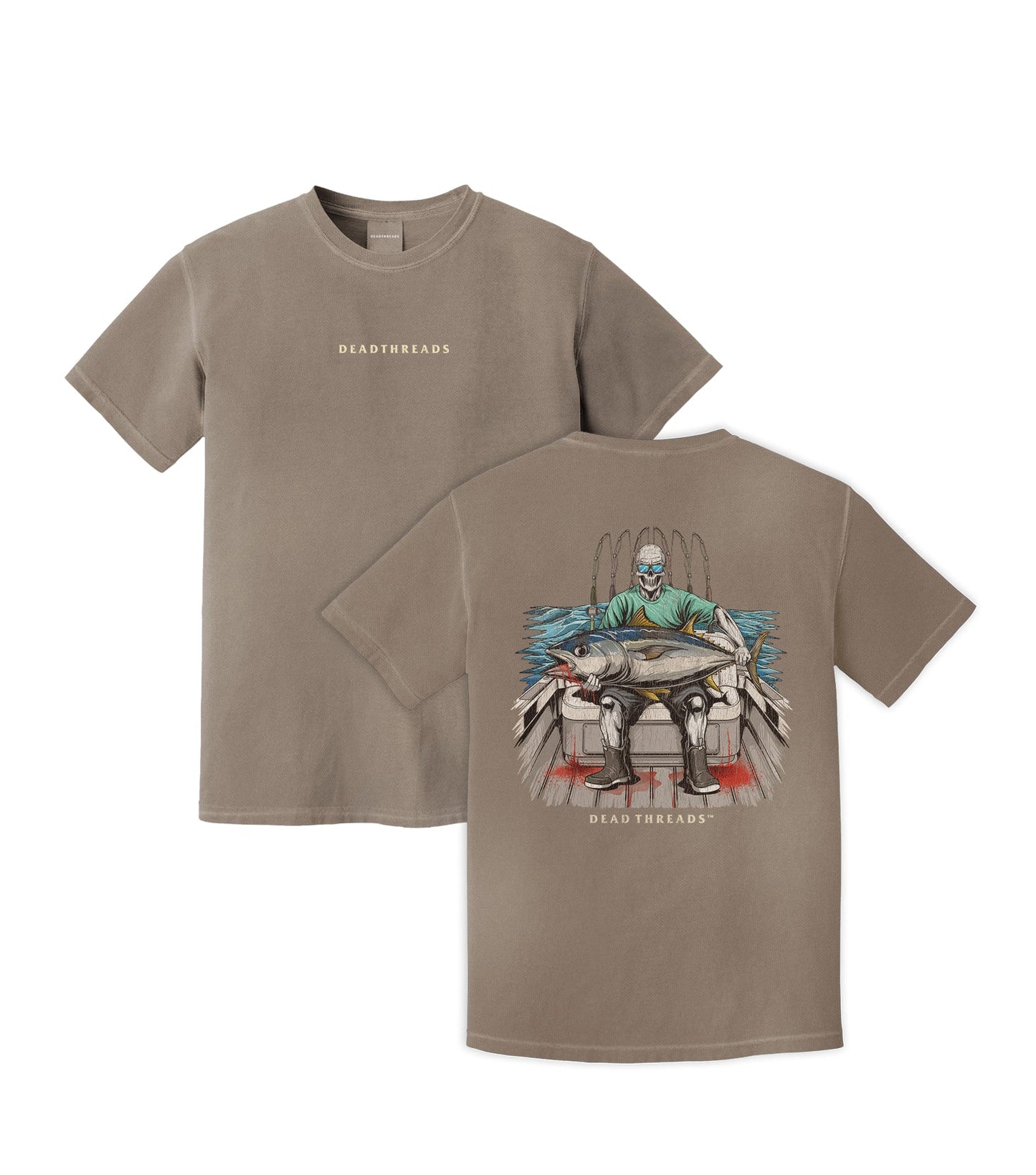 BLUEFIN BLOODBATH - “DT ESSENTIAL" PREMIUM T - SHIRT – T-Shirt – Dead Threads Apparel