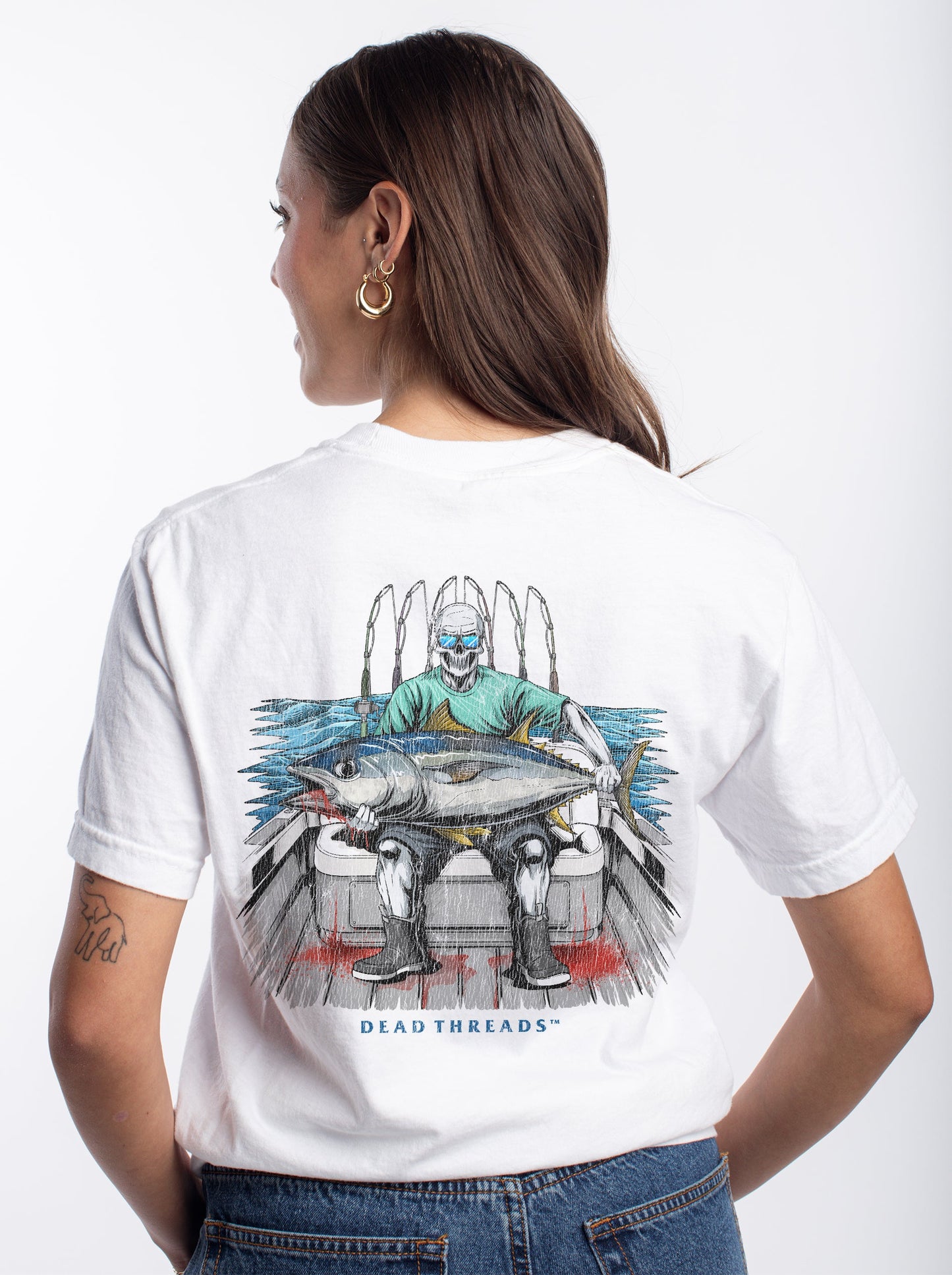 BLUEFIN BLOODBATH - “DT ESSENTIAL" PREMIUM T - SHIRT – T-Shirt – Dead Threads Apparel