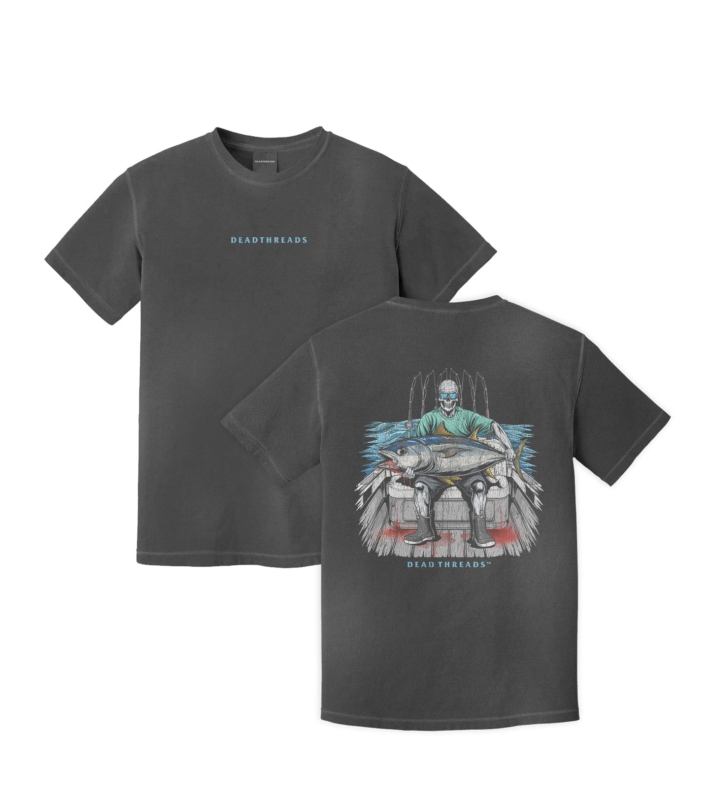 BLUEFIN BLOODBATH - “DT ESSENTIAL" PREMIUM T - SHIRT – T-Shirt – Dead Threads Apparel