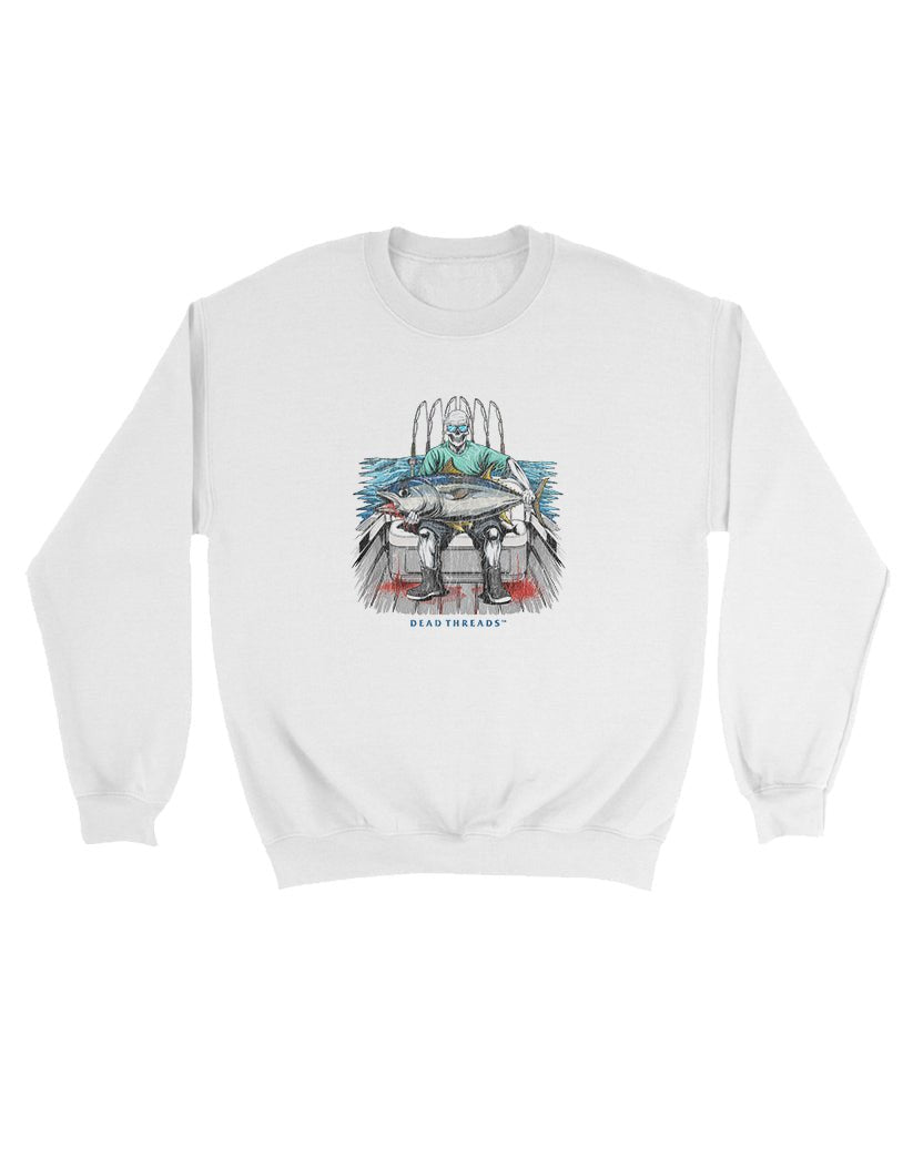 BLUEFIN BLOODBATH KIDS CREWNECK SWEATSHIRT – Kids clothes – Dead Threads Apparel