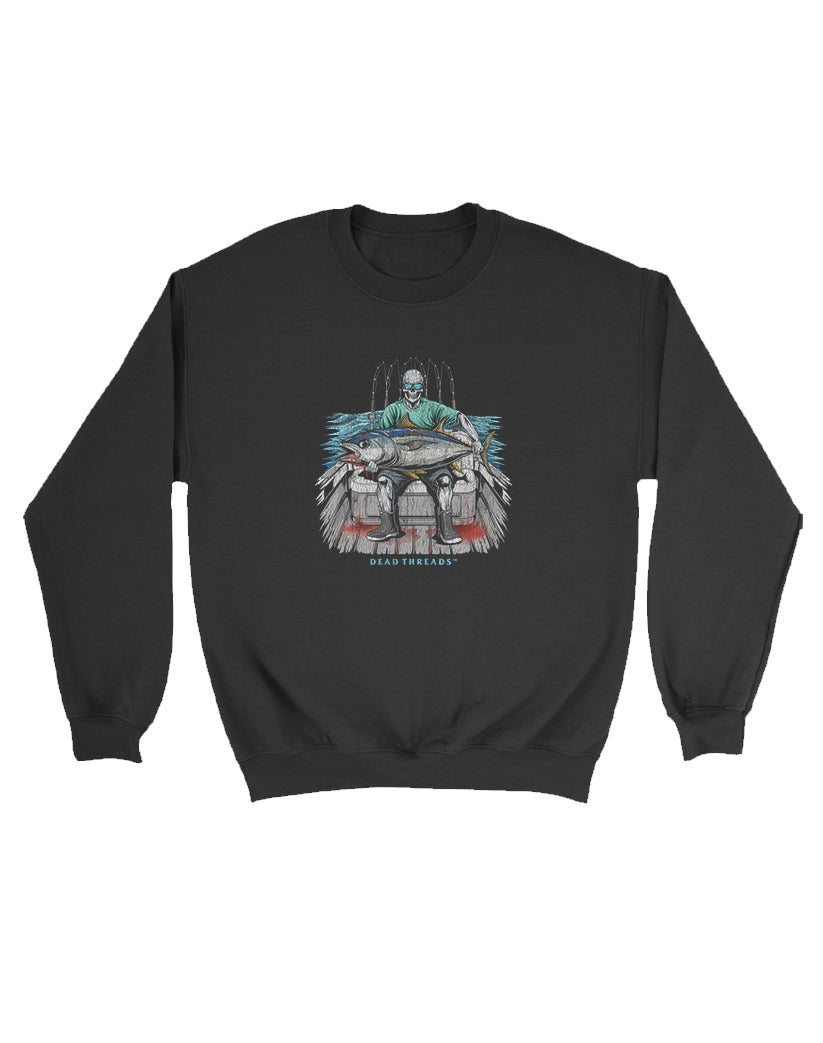 BLUEFIN BLOODBATH KIDS CREWNECK SWEATSHIRT – Kids clothes – Dead Threads Apparel