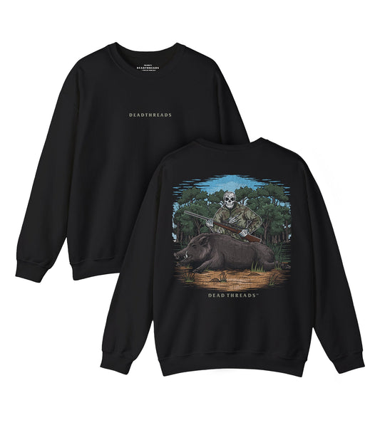 BOARED TO DEATH - “DT ESSENTIAL" CREWNECK SWEATSHIRT – Sweatshirt – Dead Threads Apparel