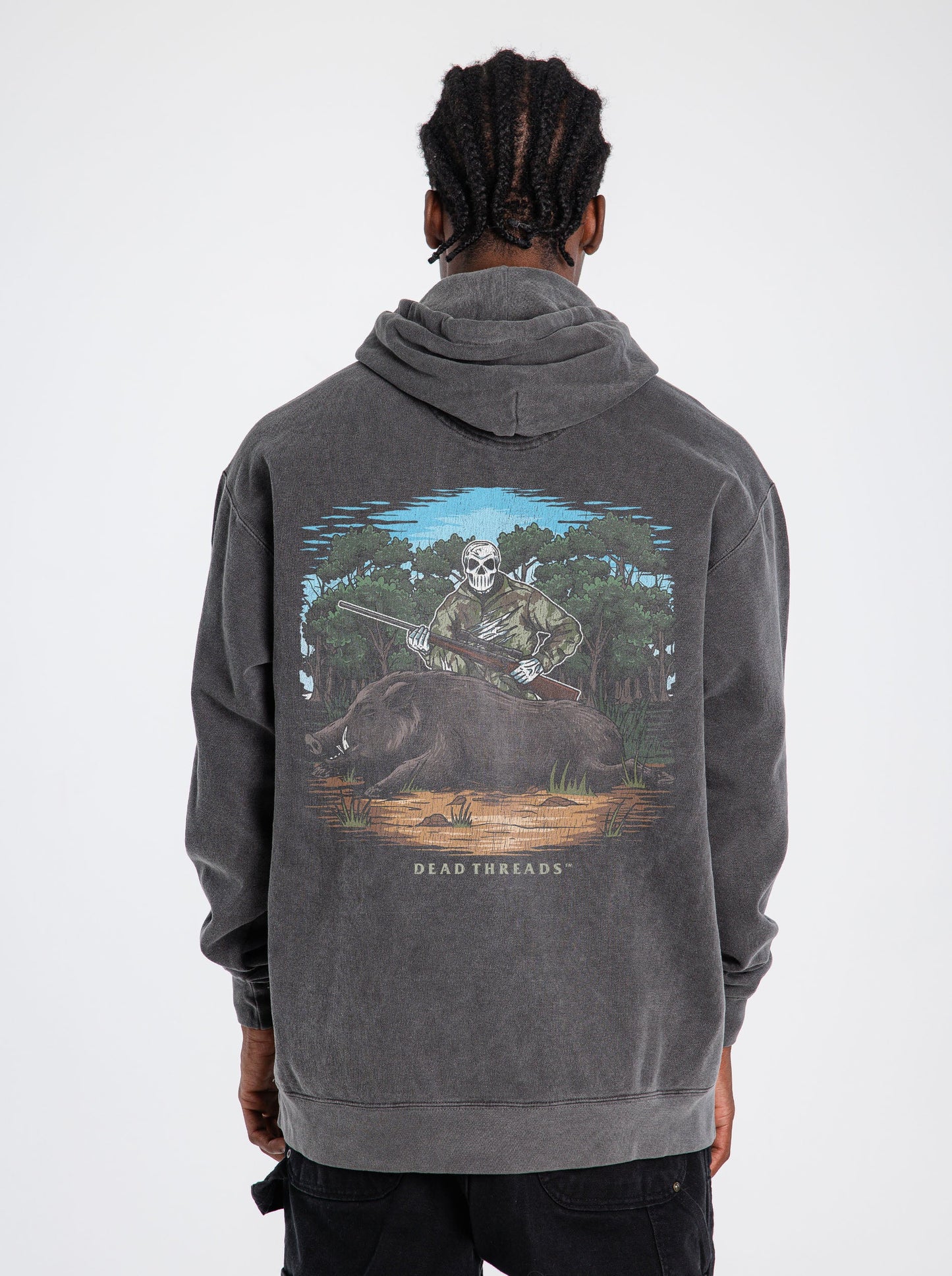 BOARED TO DEATH - “DT ESSENTIAL" HOODIE – Hoodie – Dead Threads Apparel