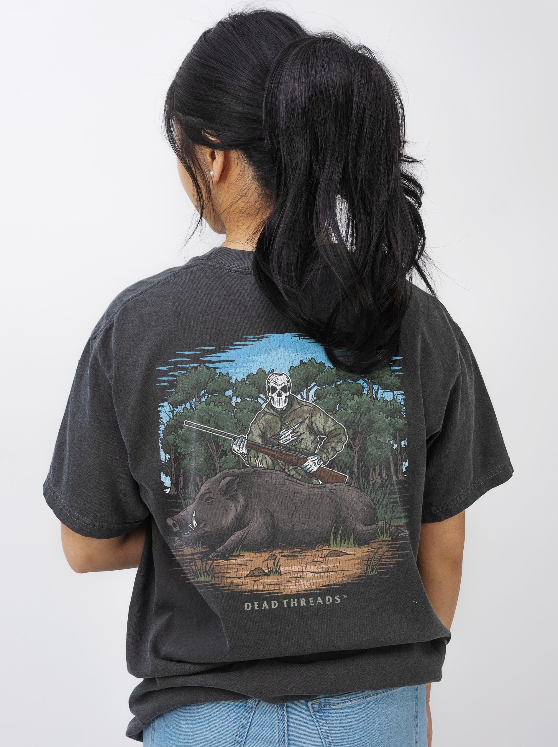 BOARED TO DEATH - “DT ESSENTIAL" PREMIUM T - SHIRT – T-Shirt – Dead Threads Apparel