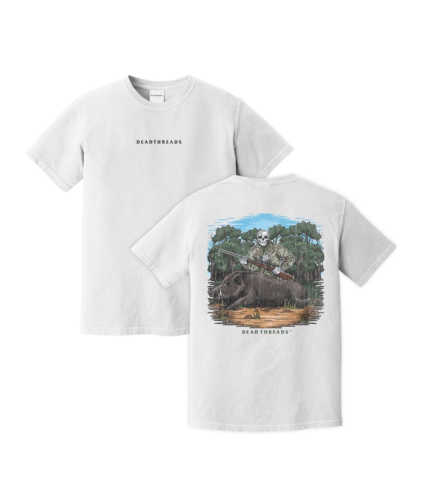 BOARED TO DEATH - “DT ESSENTIAL" PREMIUM T - SHIRT – T-Shirt – Dead Threads Apparel