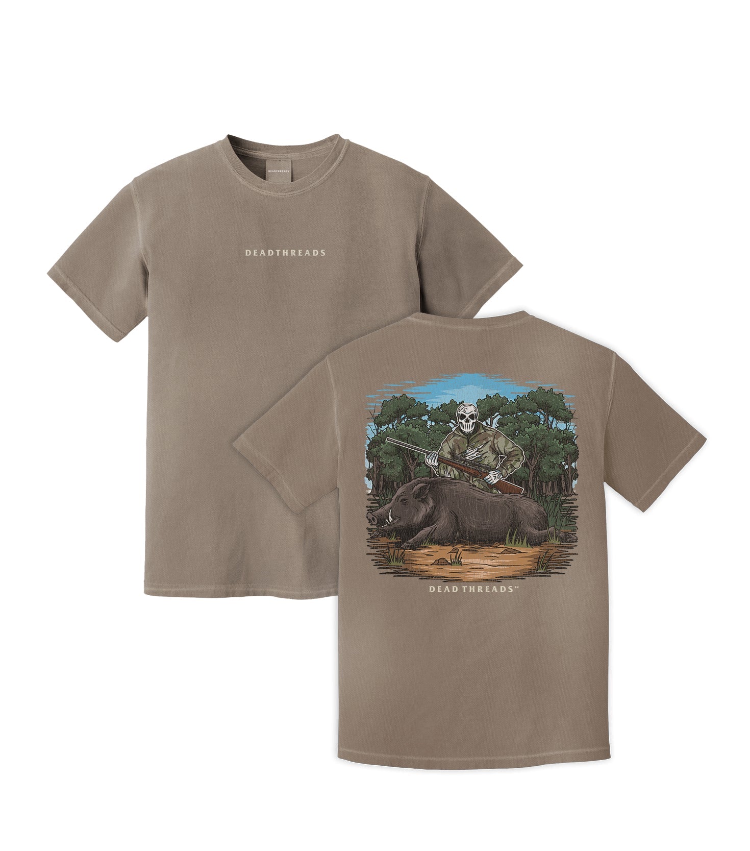 BOARED TO DEATH - “DT ESSENTIAL" PREMIUM T - SHIRT – T-Shirt – Dead Threads Apparel