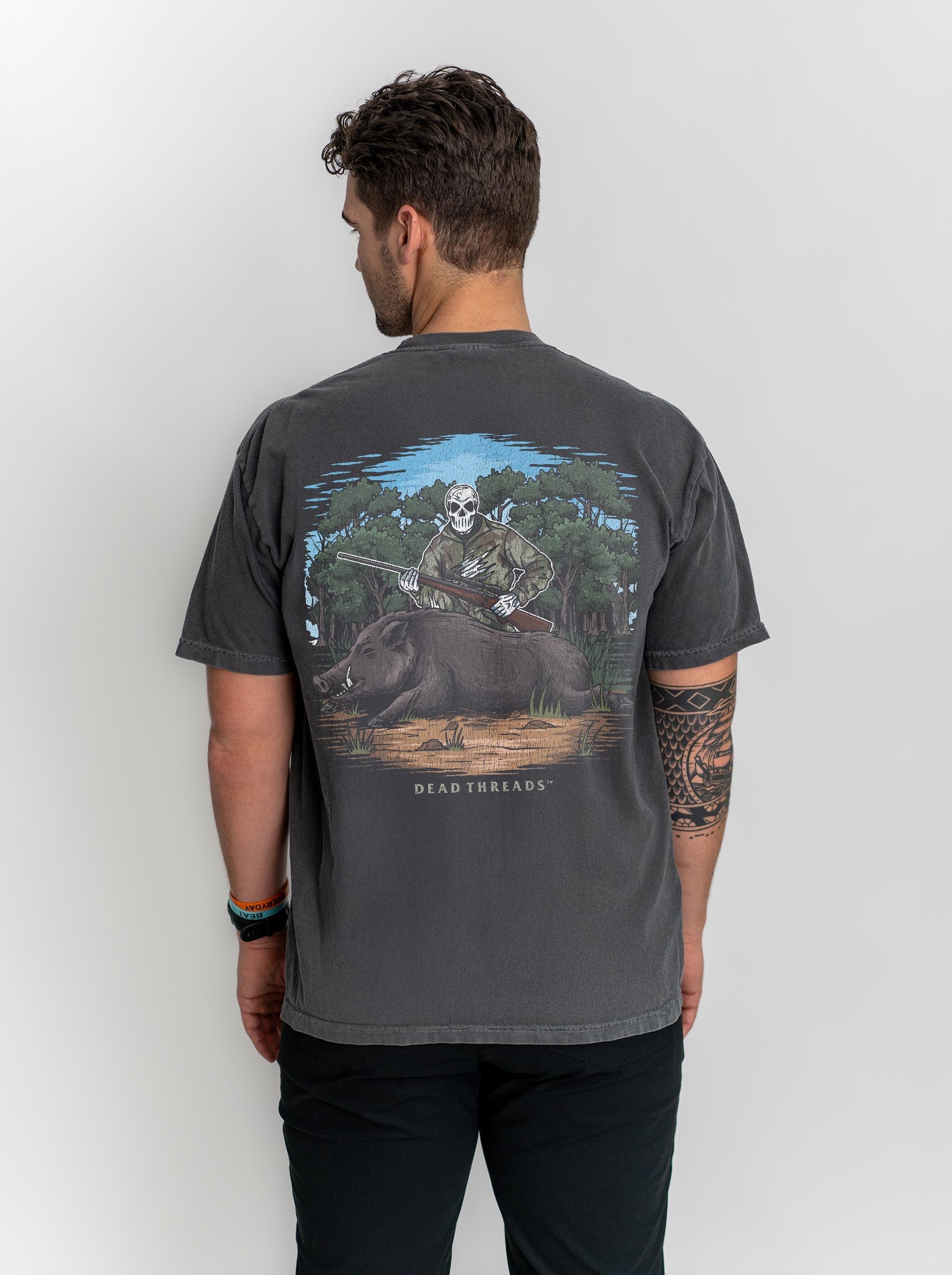 BOARED TO DEATH - “DT ESSENTIAL" PREMIUM T - SHIRT – T-Shirt – Dead Threads Apparel