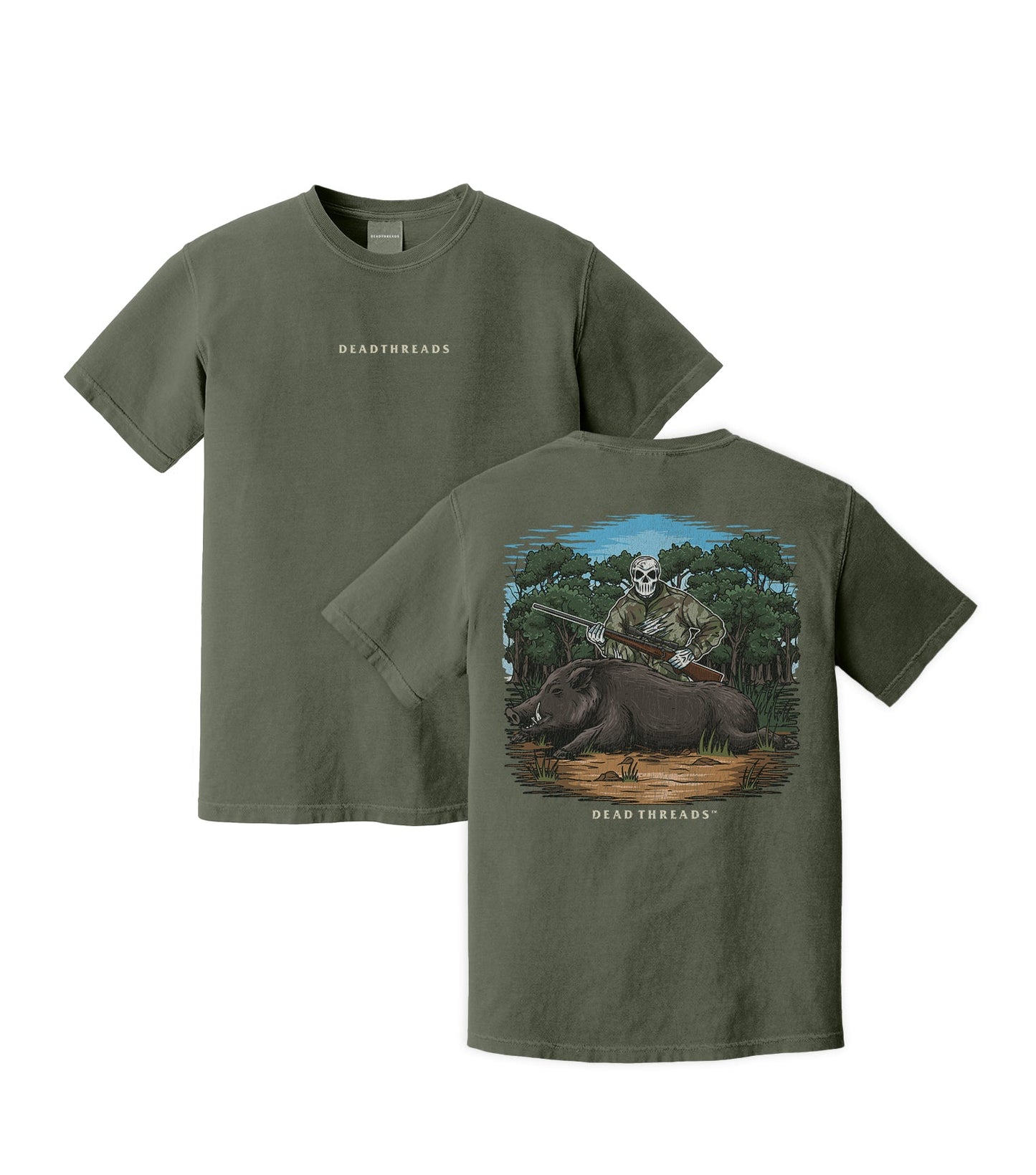 BOARED TO DEATH - “DT ESSENTIAL" PREMIUM T - SHIRT – T-Shirt – Dead Threads Apparel