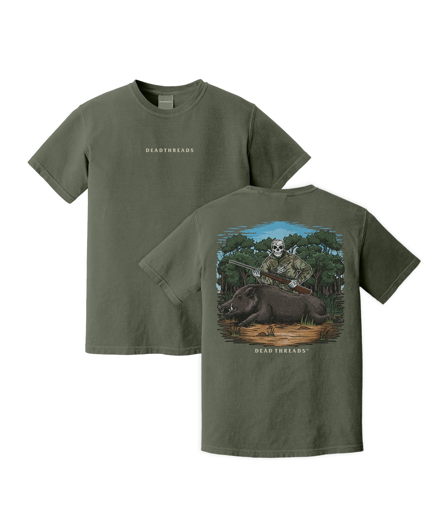 BOARED TO DEATH - “DT ESSENTIAL" PREMIUM T - SHIRT – T-Shirt – Dead Threads Apparel