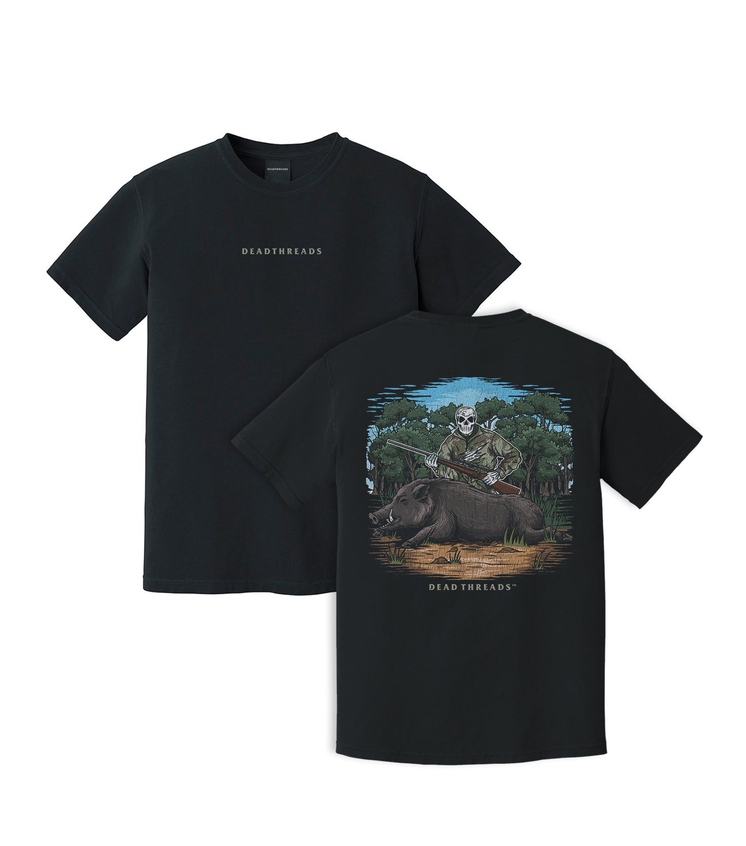 BOARED TO DEATH - “DT ESSENTIAL" PREMIUM T - SHIRT – T-Shirt – Dead Threads Apparel