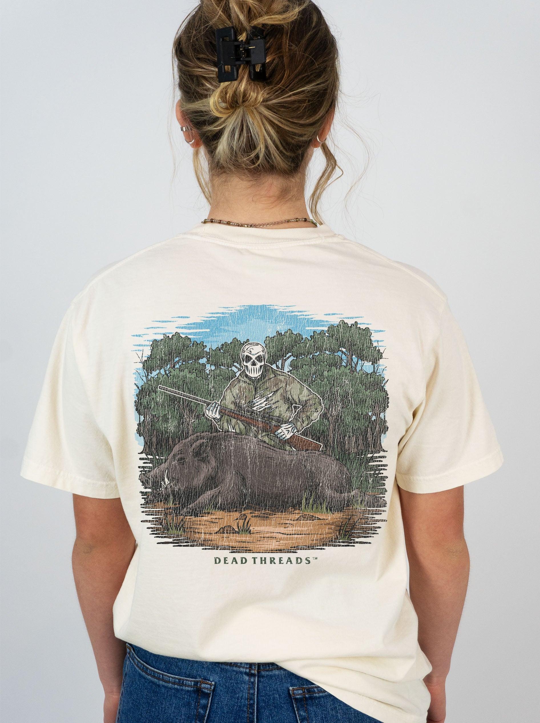 BOARED TO DEATH - “DT ESSENTIAL" PREMIUM T - SHIRT – T-Shirt – Dead Threads Apparel