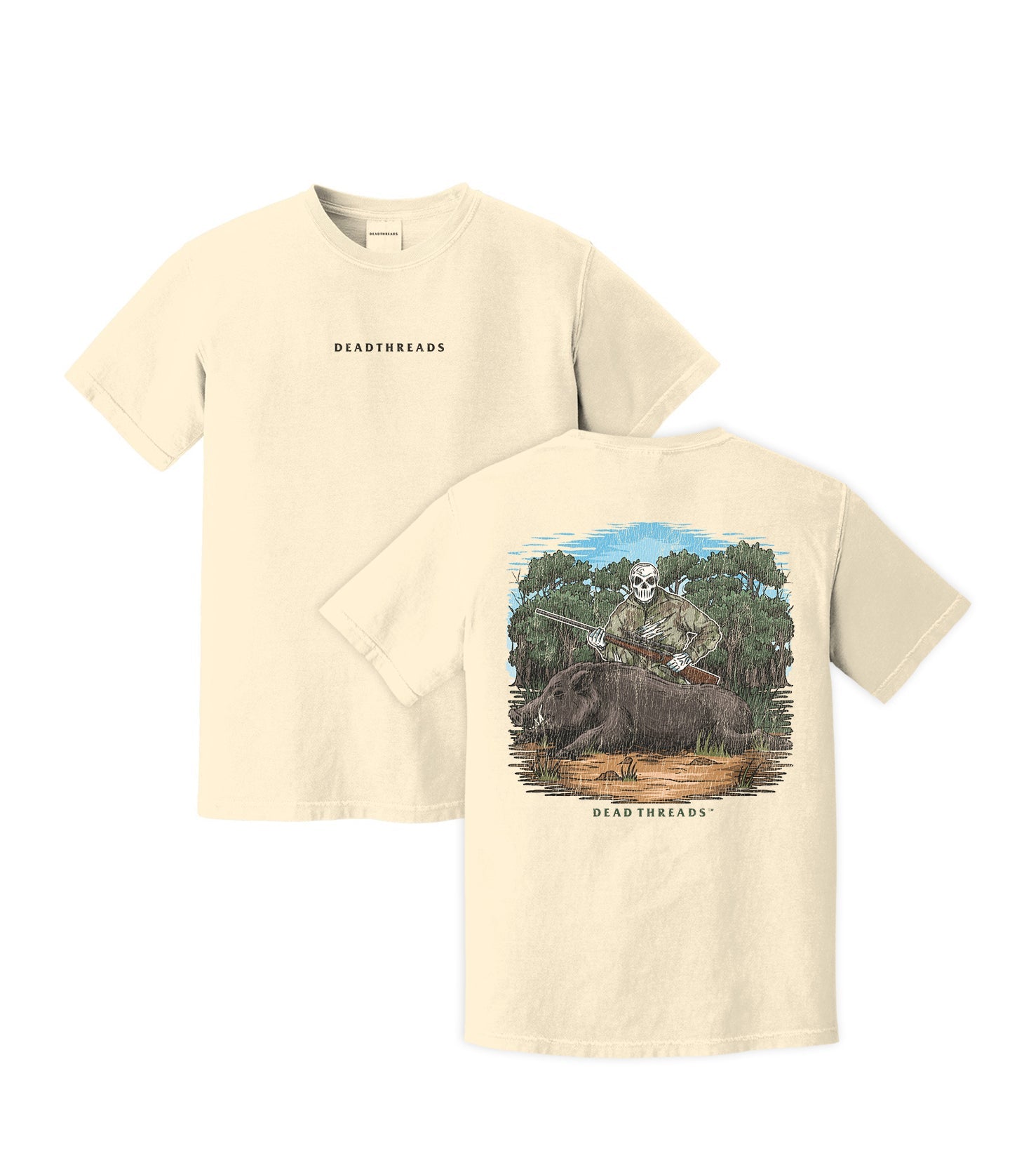 BOARED TO DEATH - “DT ESSENTIAL" PREMIUM T - SHIRT – T-Shirt – Dead Threads Apparel