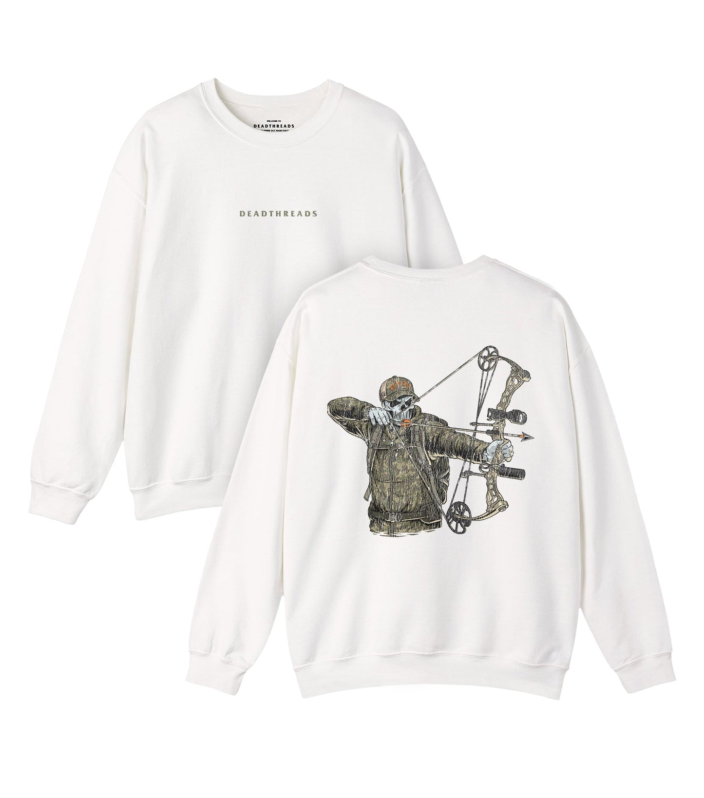 BONE AND ARROW - “DT ESSENTIAL" CREWNECK SWEATSHIRT – Sweatshirt – Dead Threads Apparel