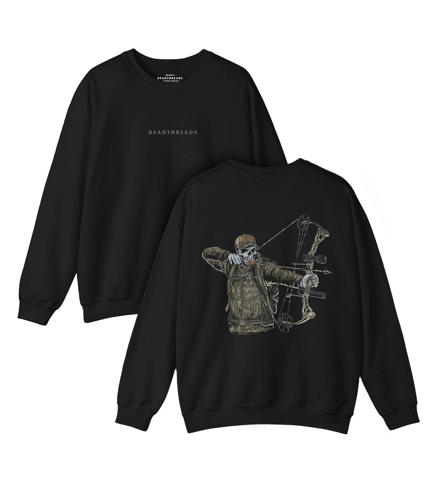 BONE AND ARROW - “DT ESSENTIAL" CREWNECK SWEATSHIRT – Sweatshirt – Dead Threads Apparel
