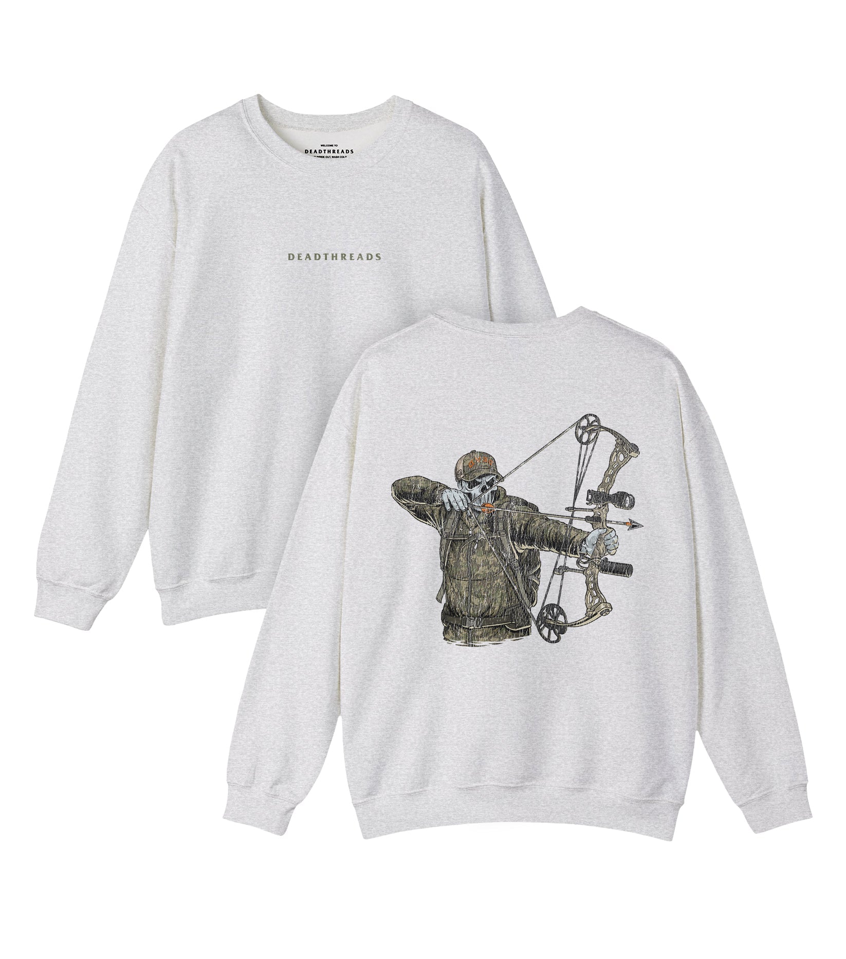 BONE AND ARROW - “DT ESSENTIAL" CREWNECK SWEATSHIRT – Sweatshirt – Dead Threads Apparel