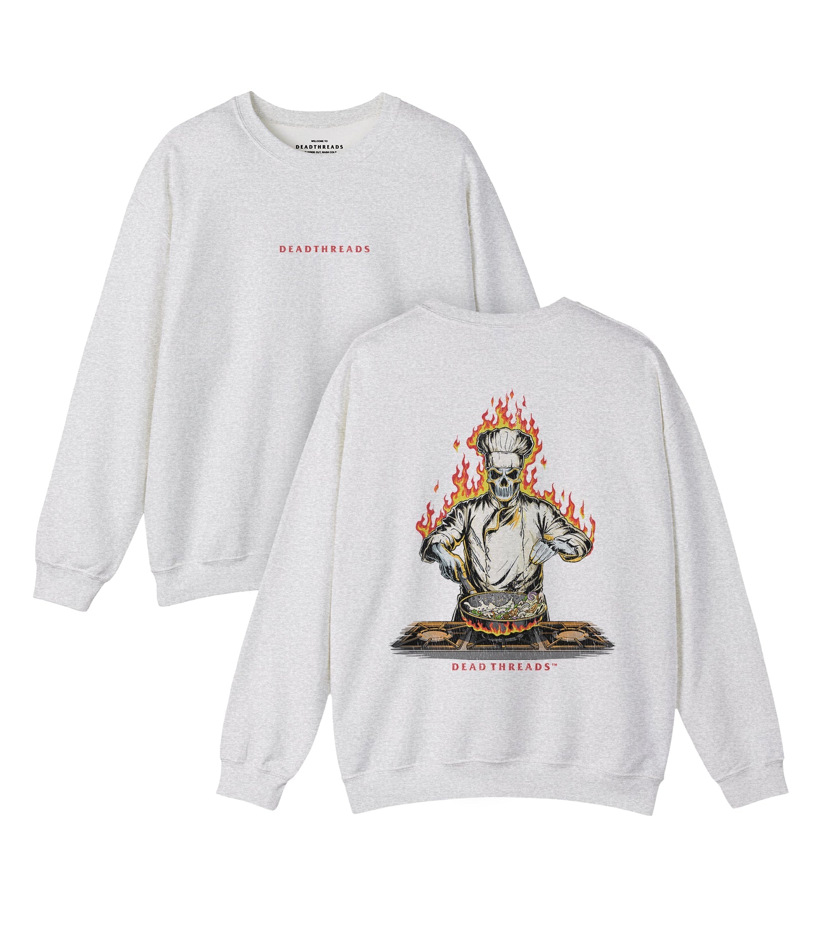 BONE APPÉTIT - “DT ESSENTIAL" CREWNECK SWEATSHIRT – Sweatshirt – Dead Threads Apparel