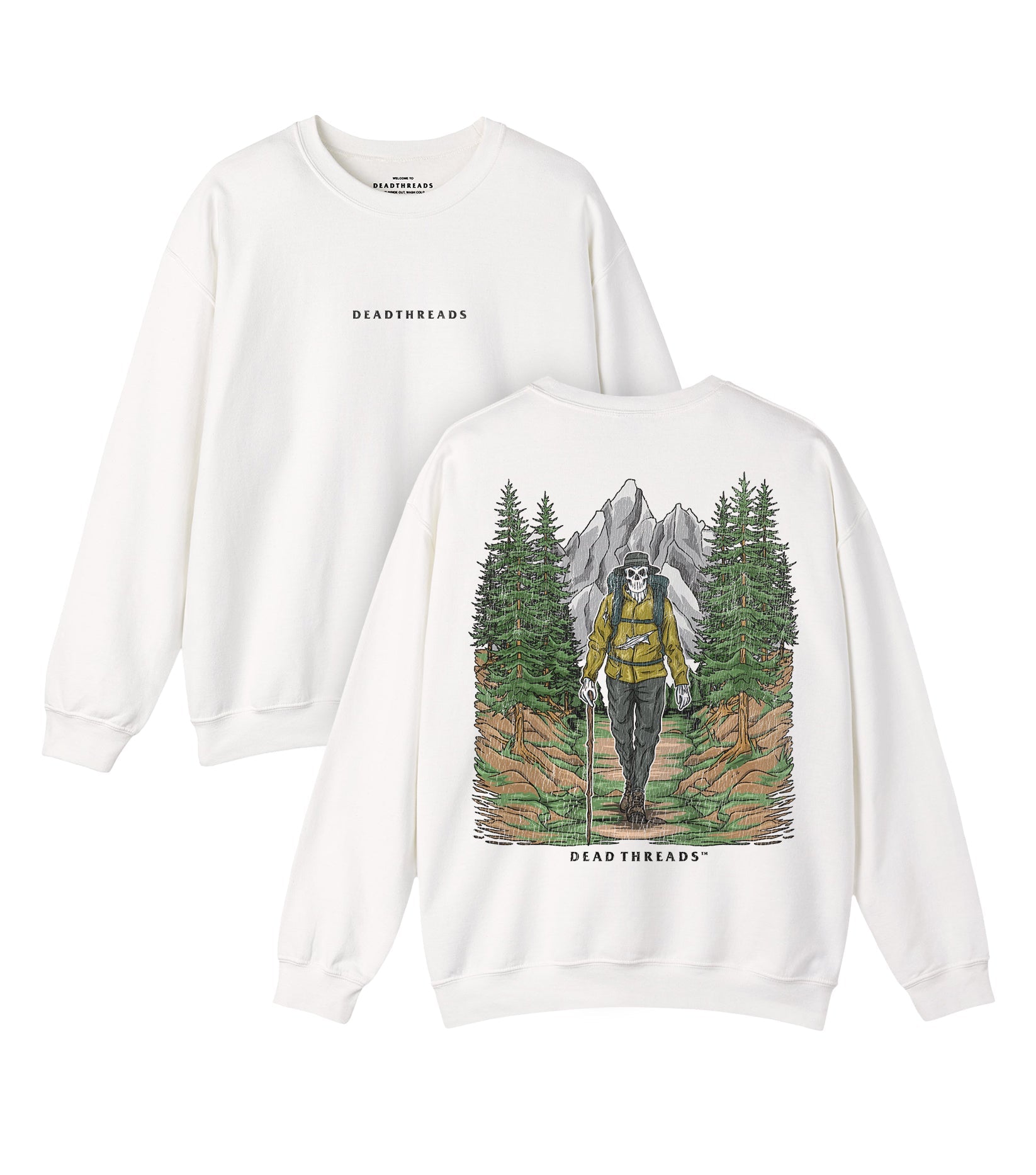 BONE VOYAGE - “DT ESSENTIAL" CREWNECK SWEATSHIRT – Sweatshirt – Dead Threads Apparel