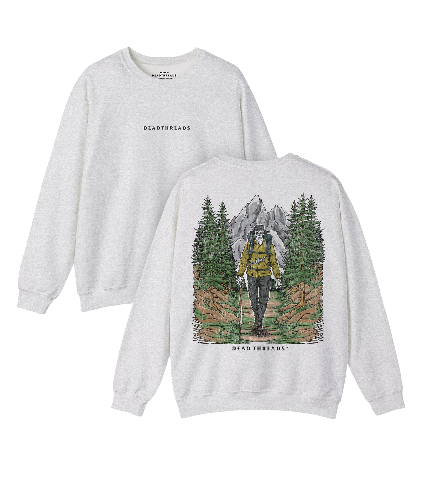 BONE VOYAGE - “DT ESSENTIAL" CREWNECK SWEATSHIRT – Sweatshirt – Dead Threads Apparel