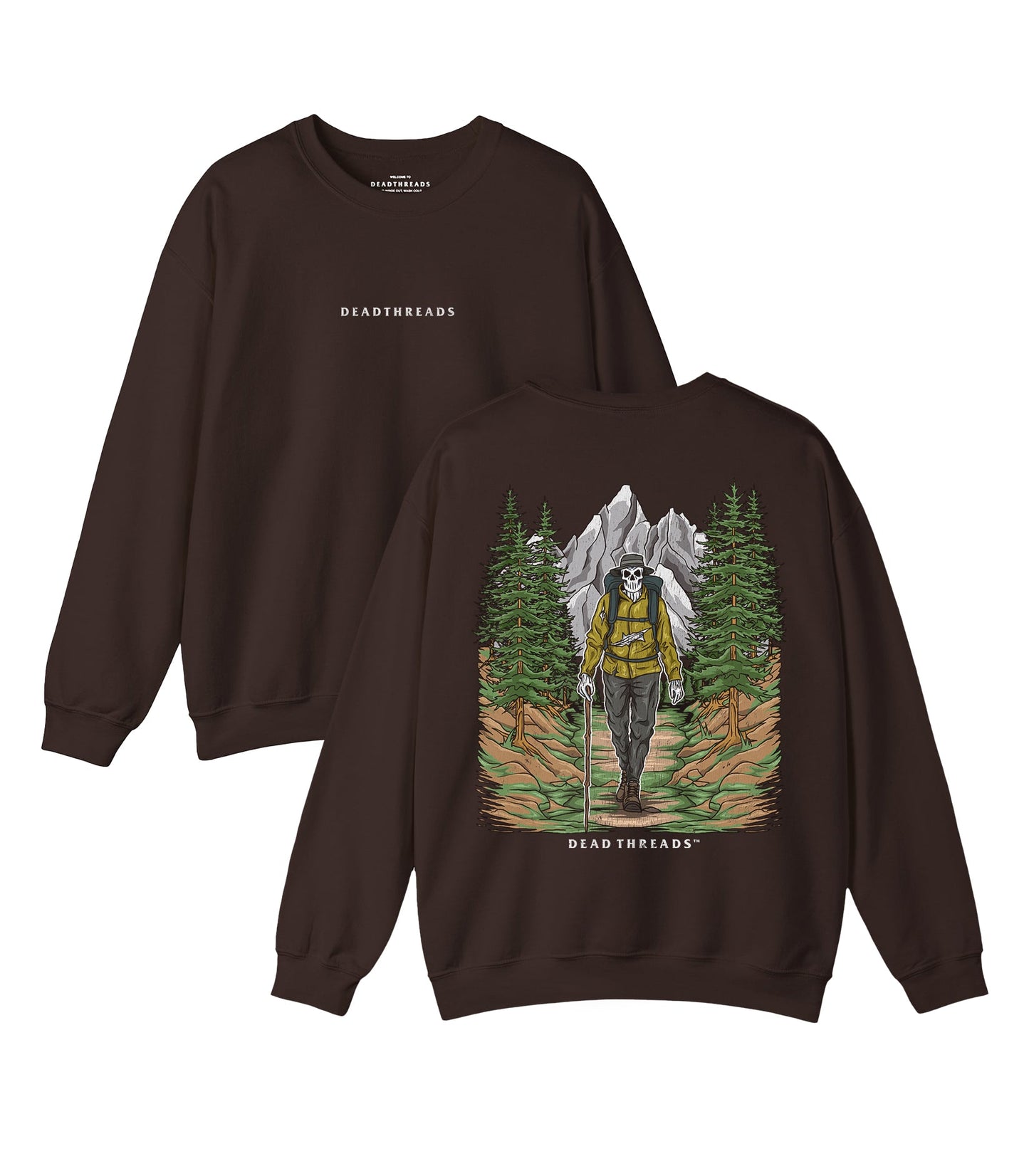 BONE VOYAGE - “DT ESSENTIAL" CREWNECK SWEATSHIRT – Sweatshirt – Dead Threads Apparel