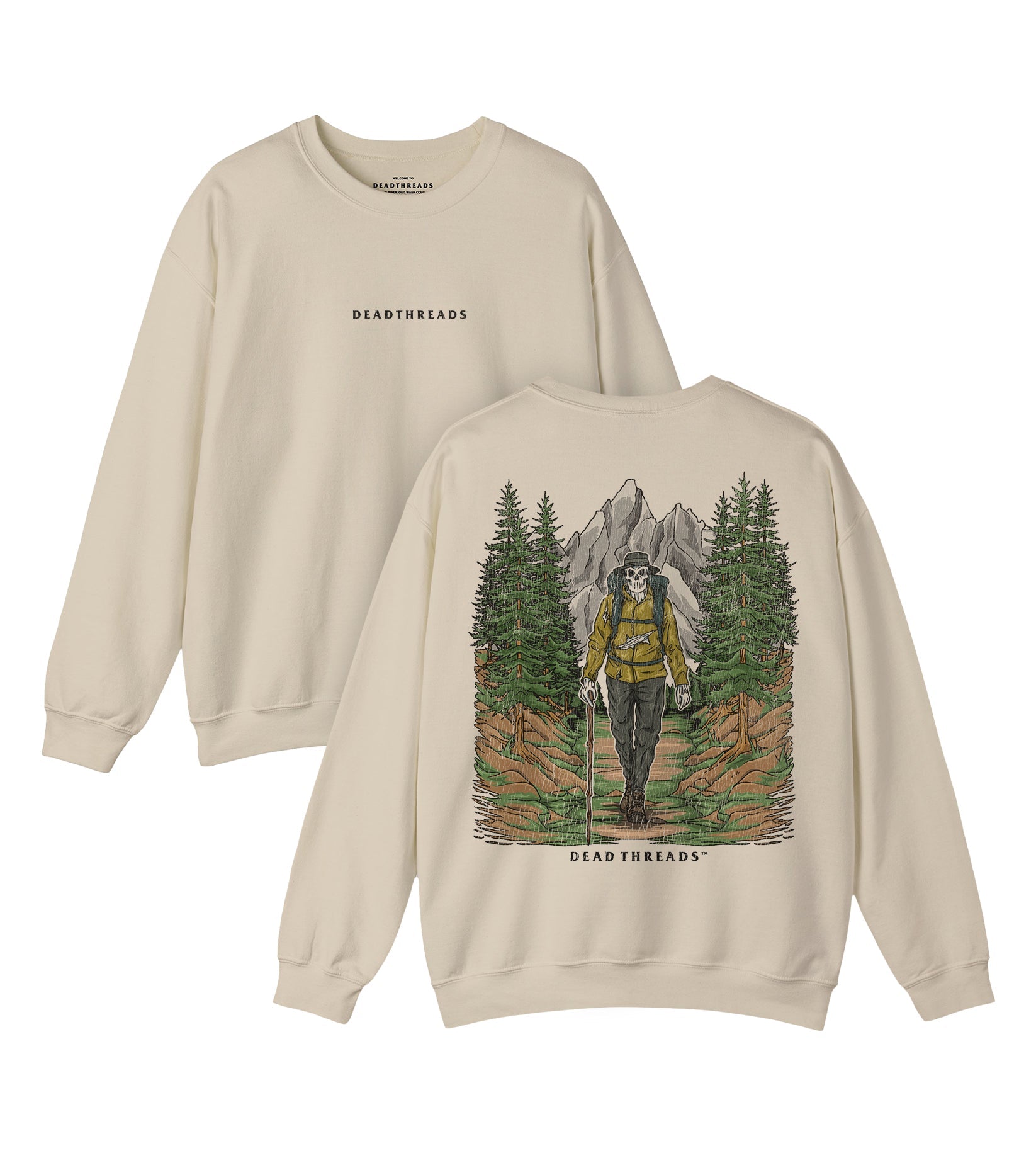 BONE VOYAGE - “DT ESSENTIAL" CREWNECK SWEATSHIRT – Sweatshirt – Dead Threads Apparel