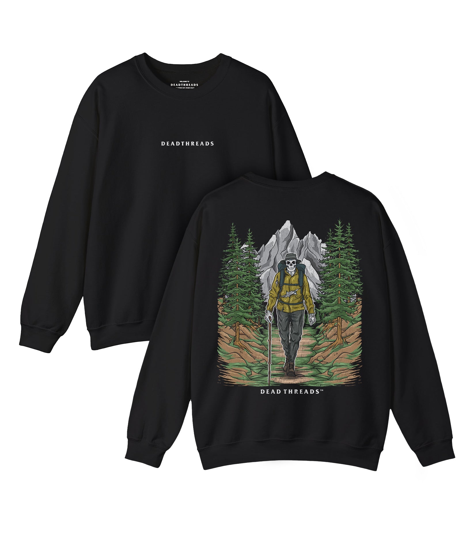 BONE VOYAGE - “DT ESSENTIAL" CREWNECK SWEATSHIRT – Sweatshirt – Dead Threads Apparel
