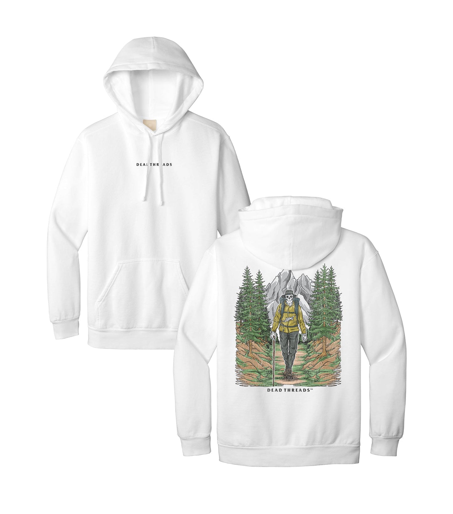 BONE VOYAGE - “DT ESSENTIAL" HOODIE – Hoodie – Dead Threads Apparel