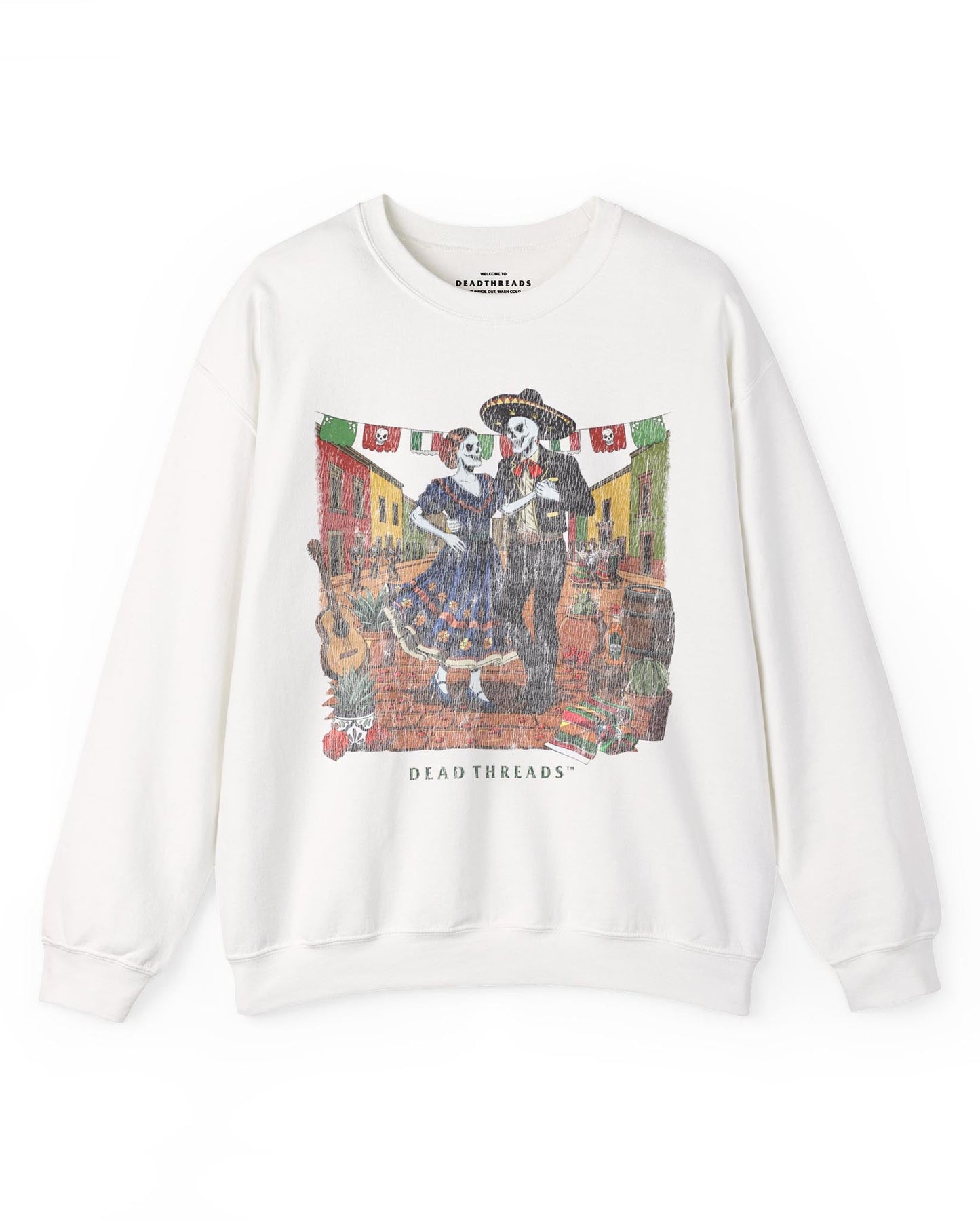 BONES Y BAILAR CREWNECK SWEATSHIRT – Sweatshirt – Dead Threads Apparel